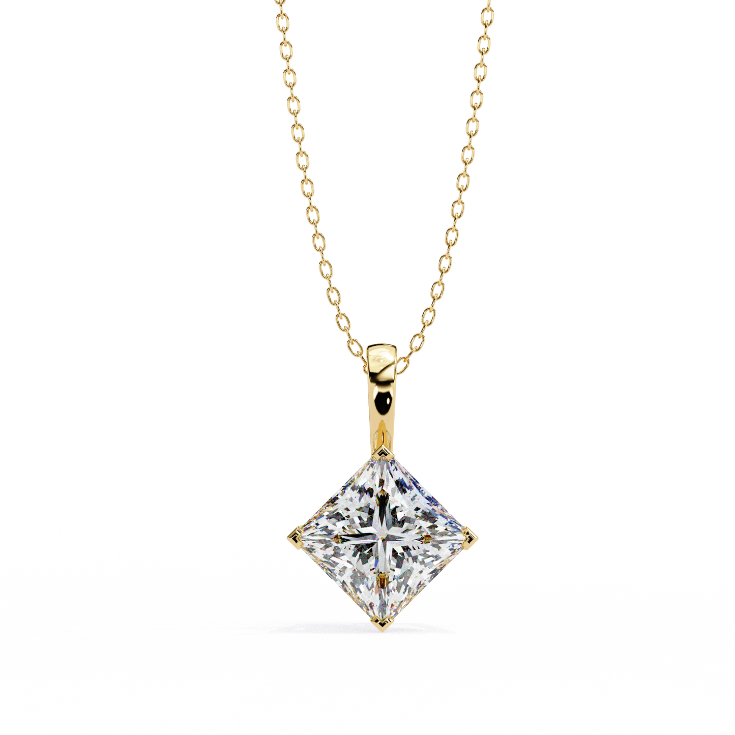 Ivy Princess Diamond Pendant (Chain Sold Separately)