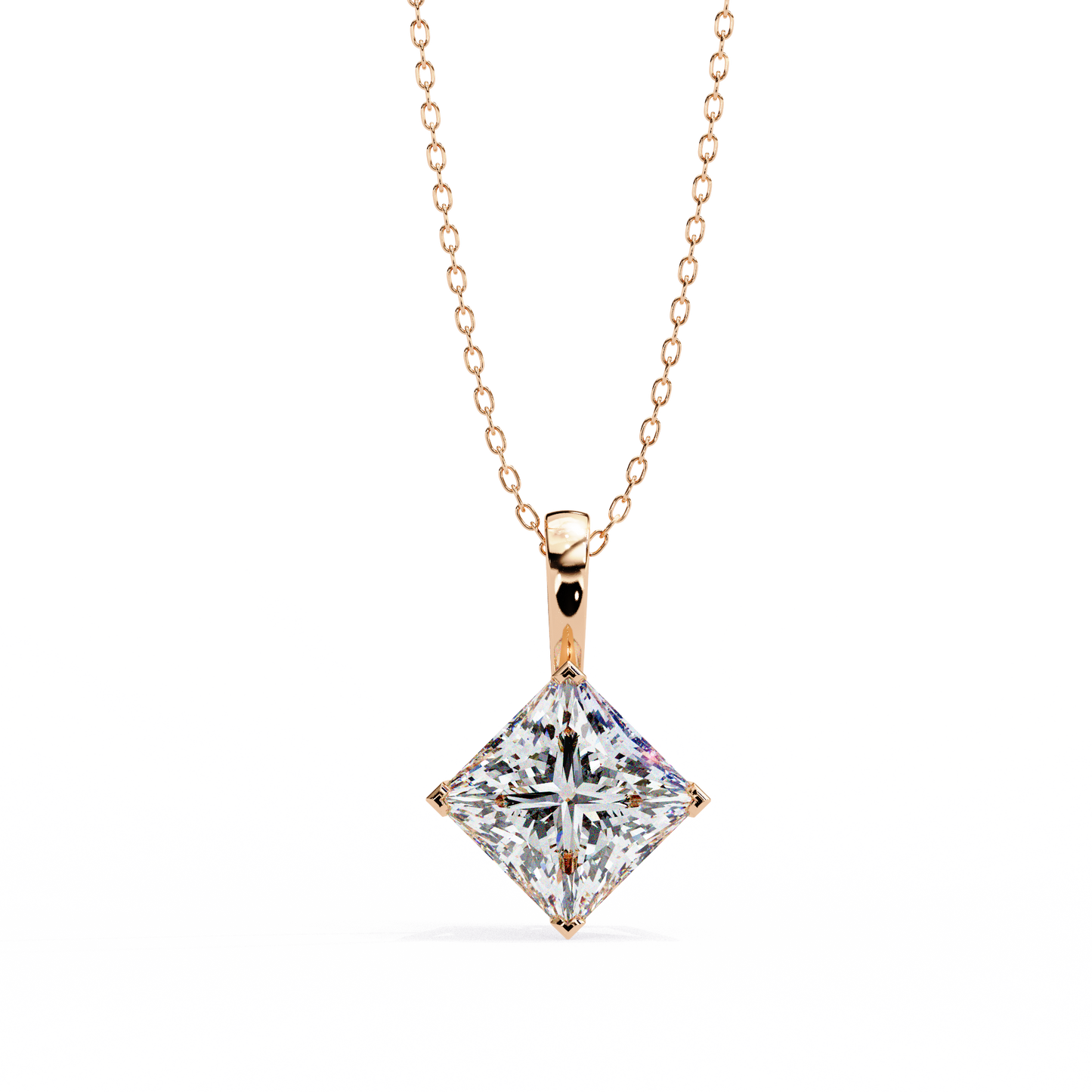 Ivy Princess Diamond Pendant (Chain Sold Separately)