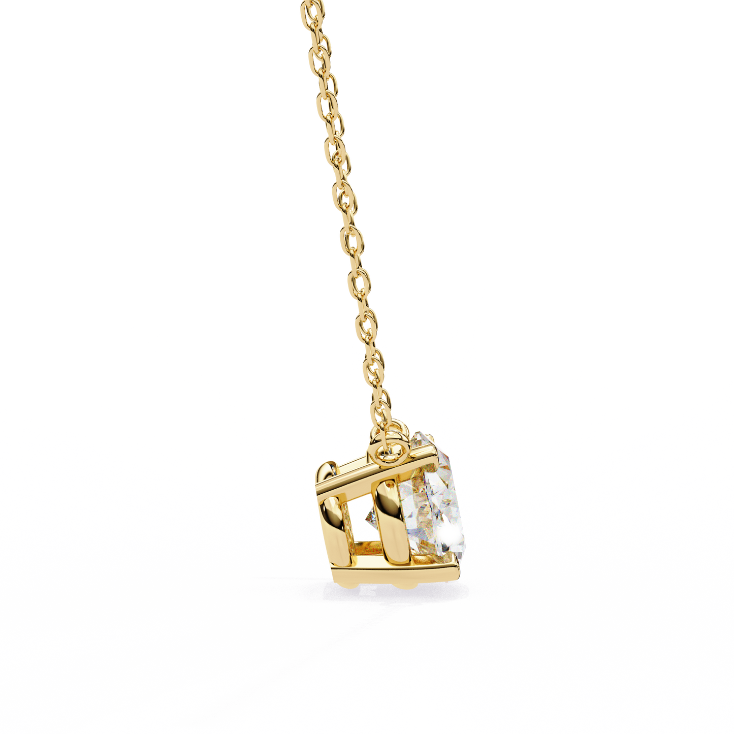 Ivy Grace Oval Diamond Pendant