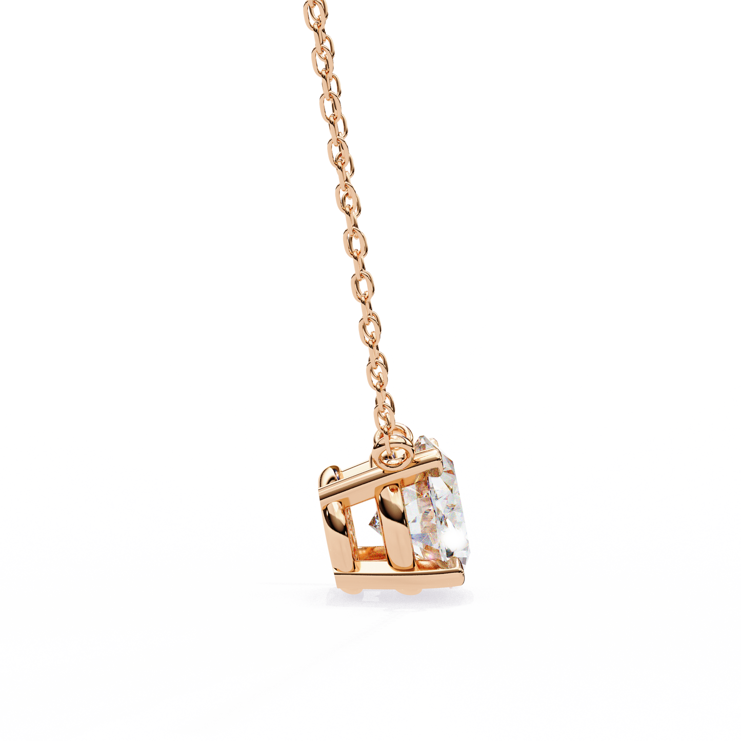 Ivy Grace Oval Diamond Pendant
