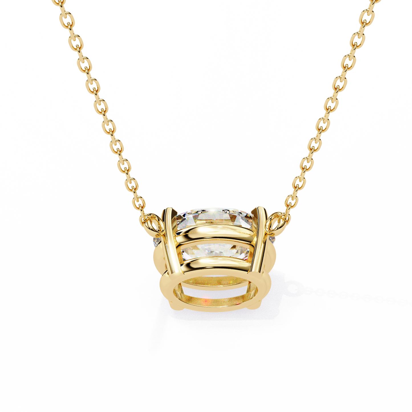 Ivy Grace Oval Diamond Pendant