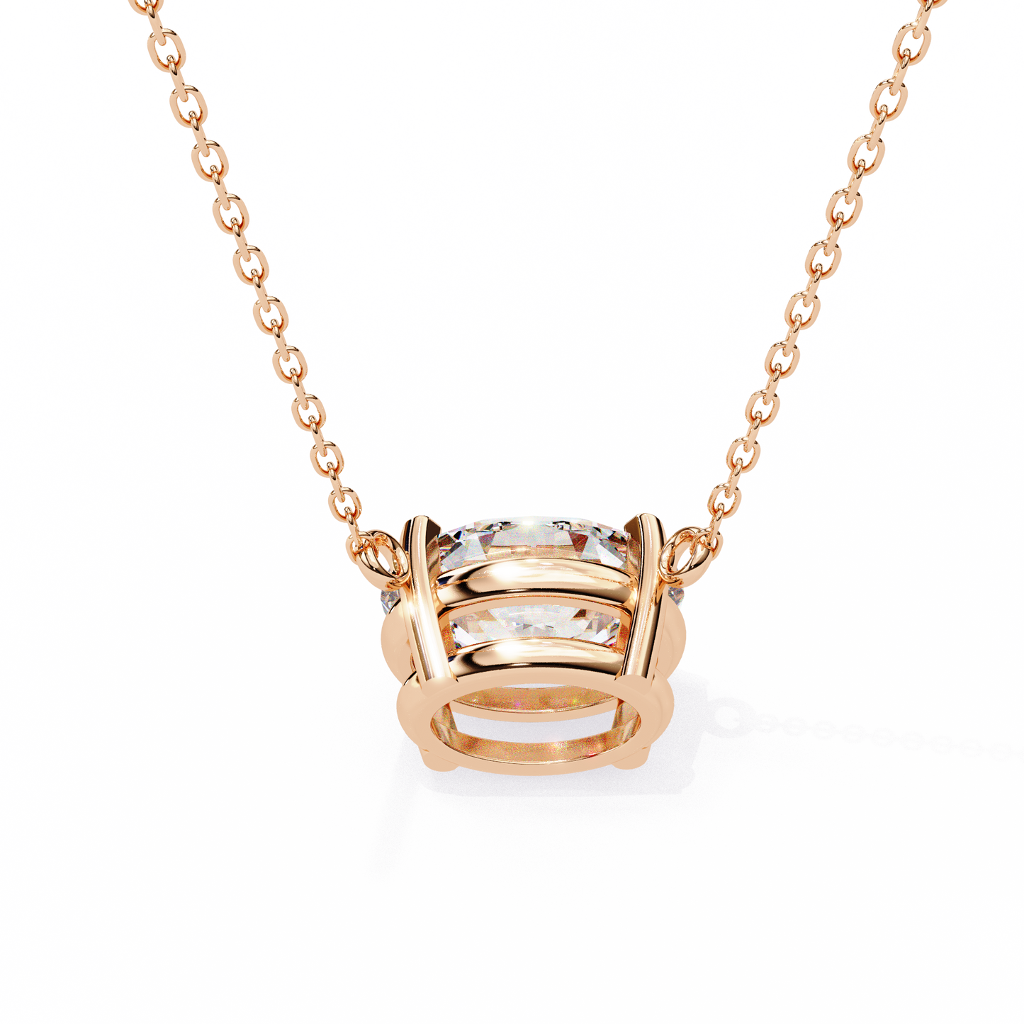 Ivy Grace Oval Diamond Pendant