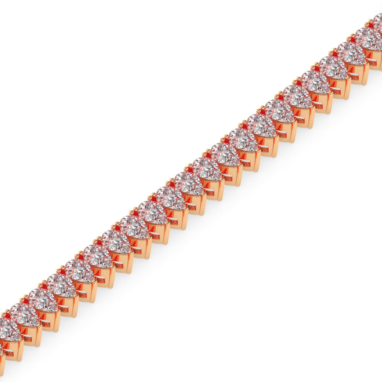 SoulLink Pear Diamond Bracelet
