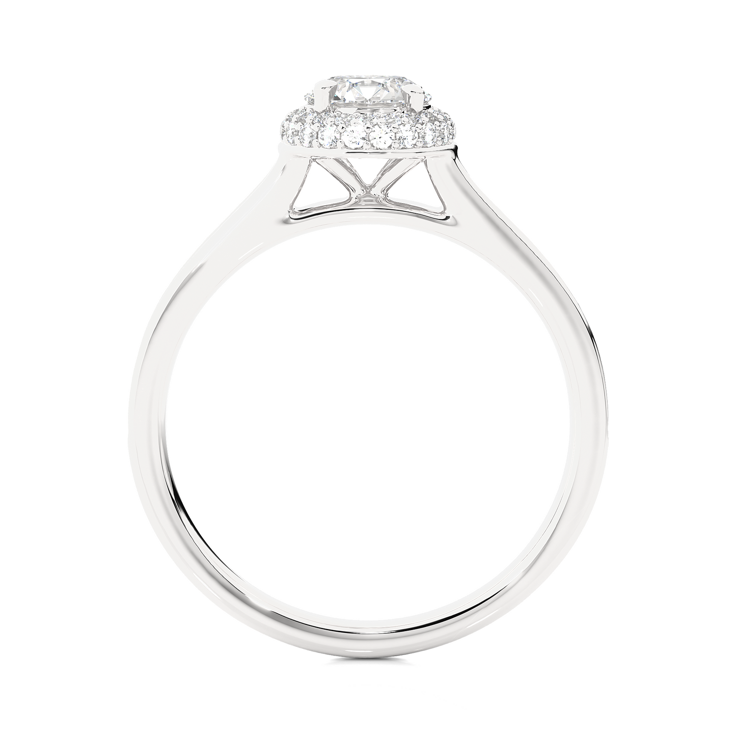 Sovereign Round Diamond Ring