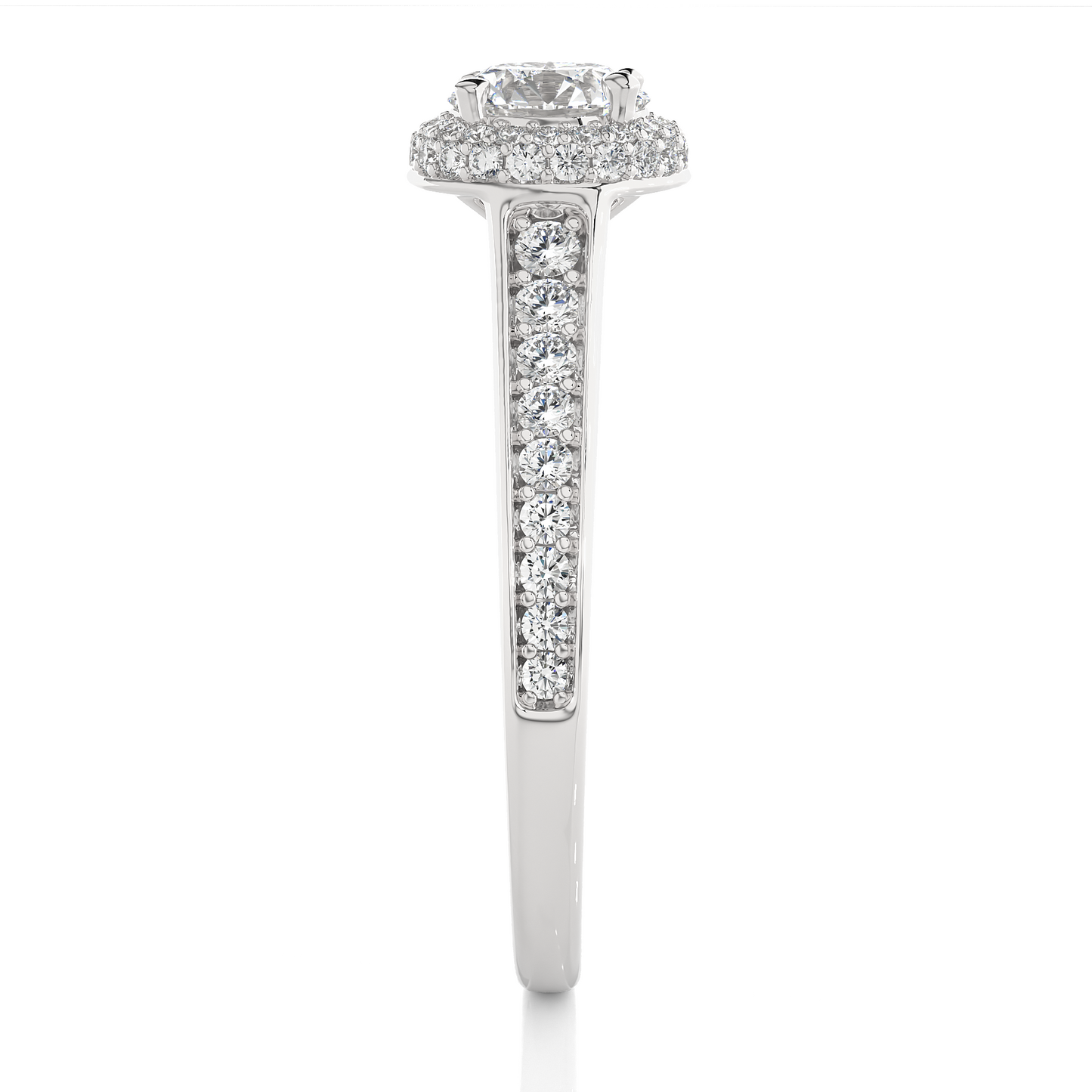 Sovereign Round Diamond Ring