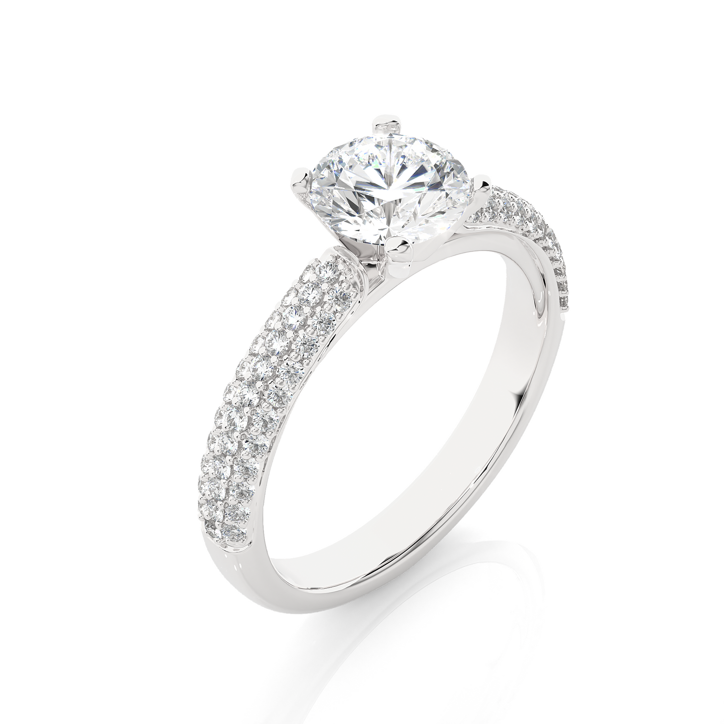 Celestial Flow Diamond Ring