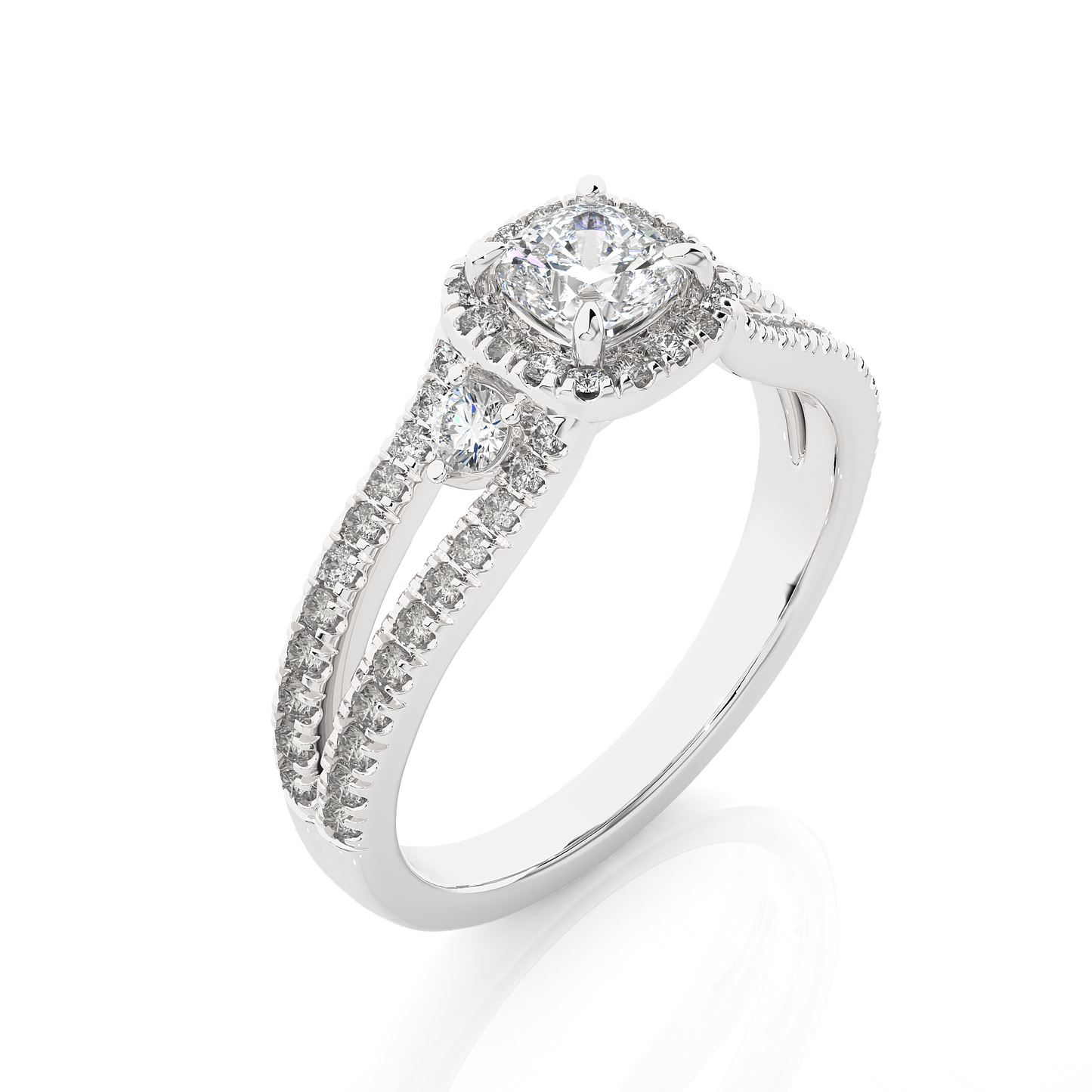 Rivara Cushion Diamond Ring