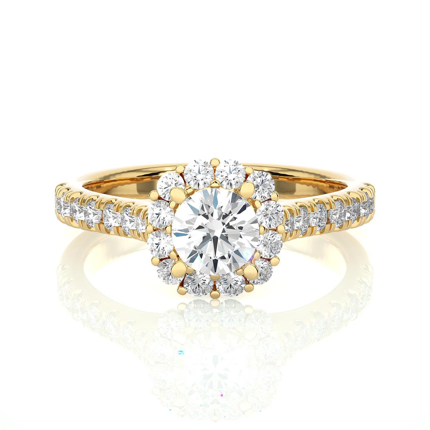 Victorian Round Diamond Ring