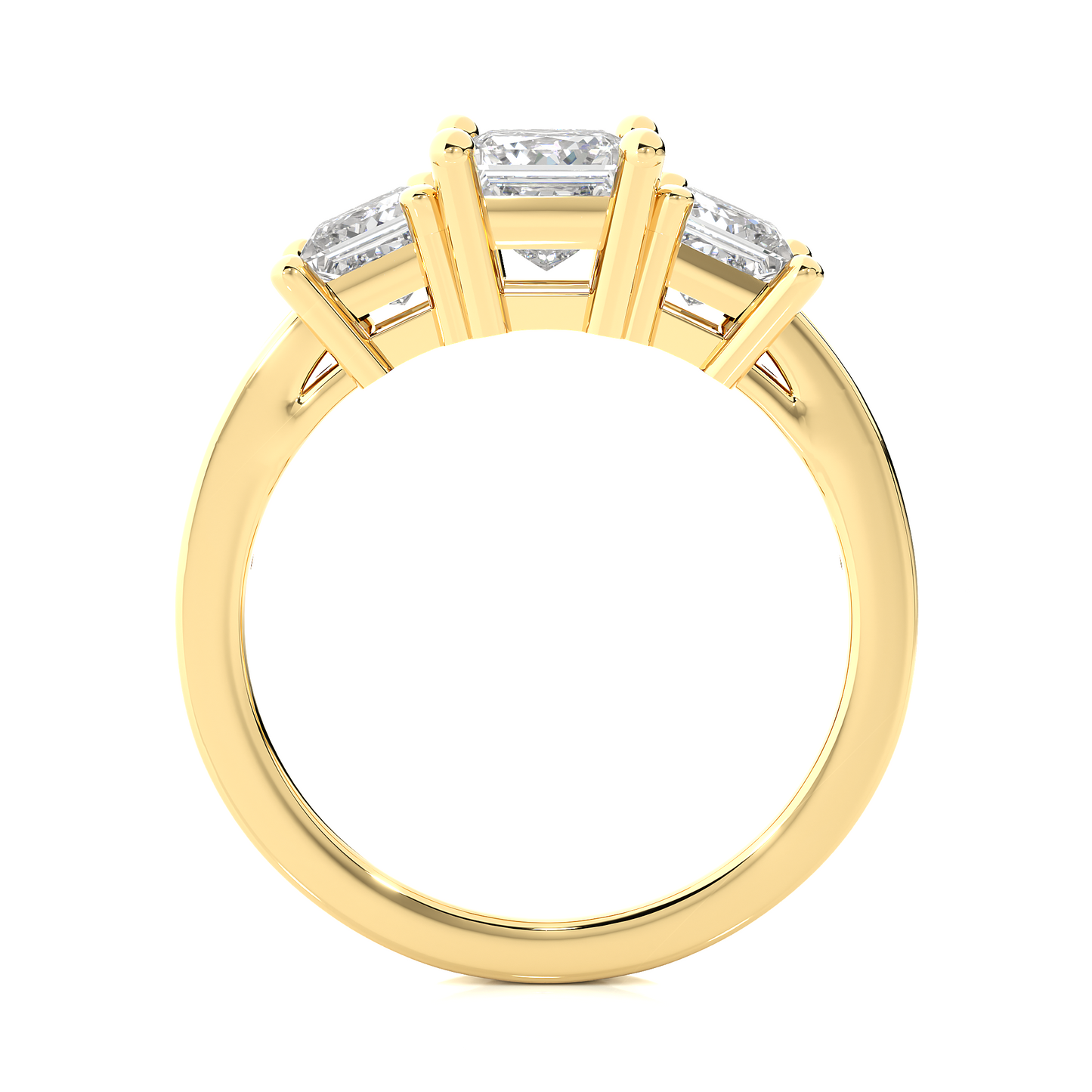 Trio Princess Diamond Ring