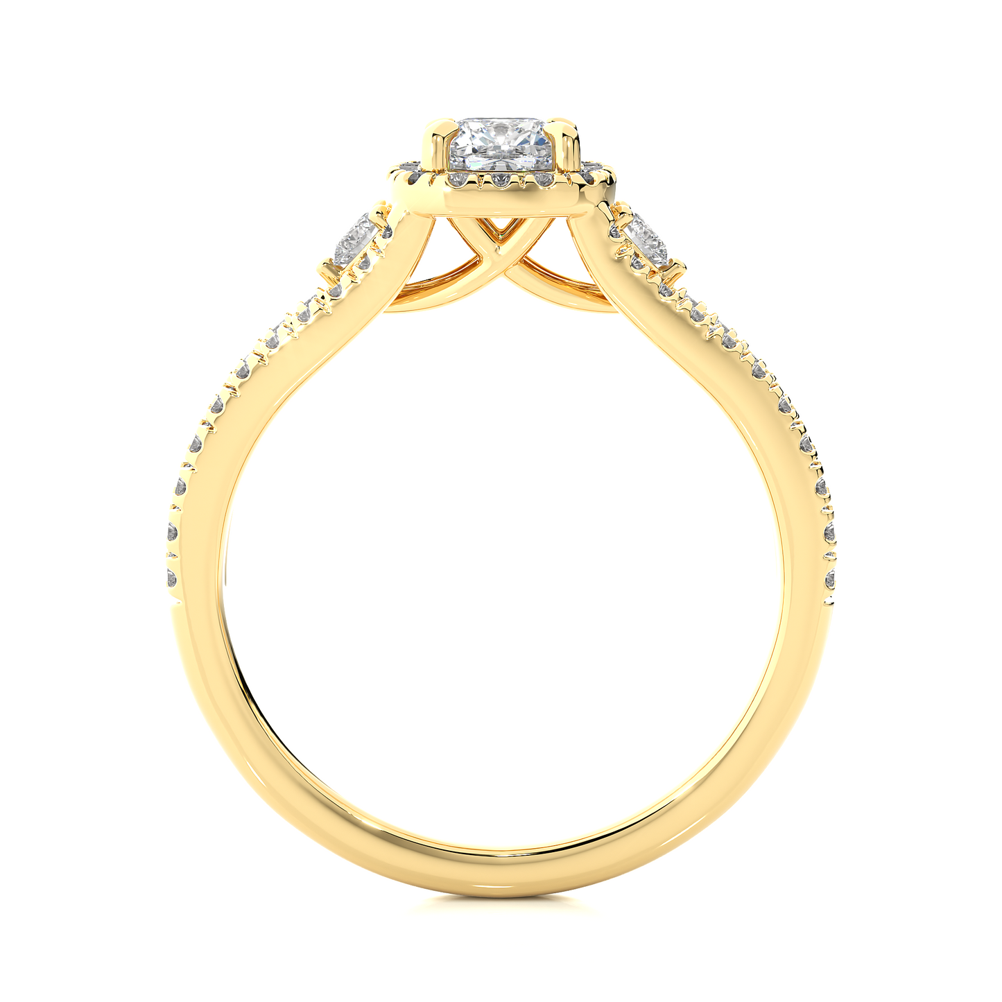 Rivara Cushion Diamond Ring
