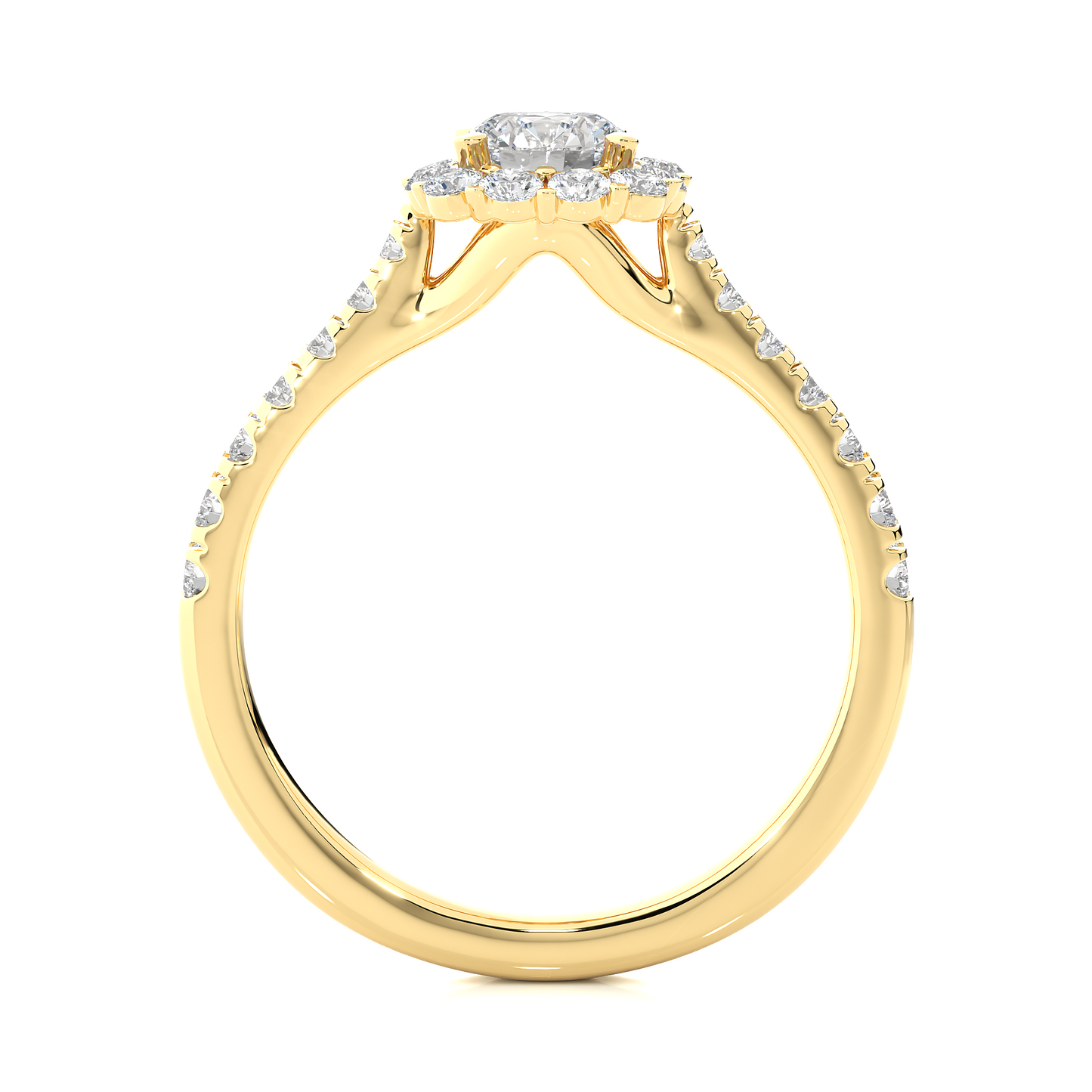 Victorian Round Diamond Ring