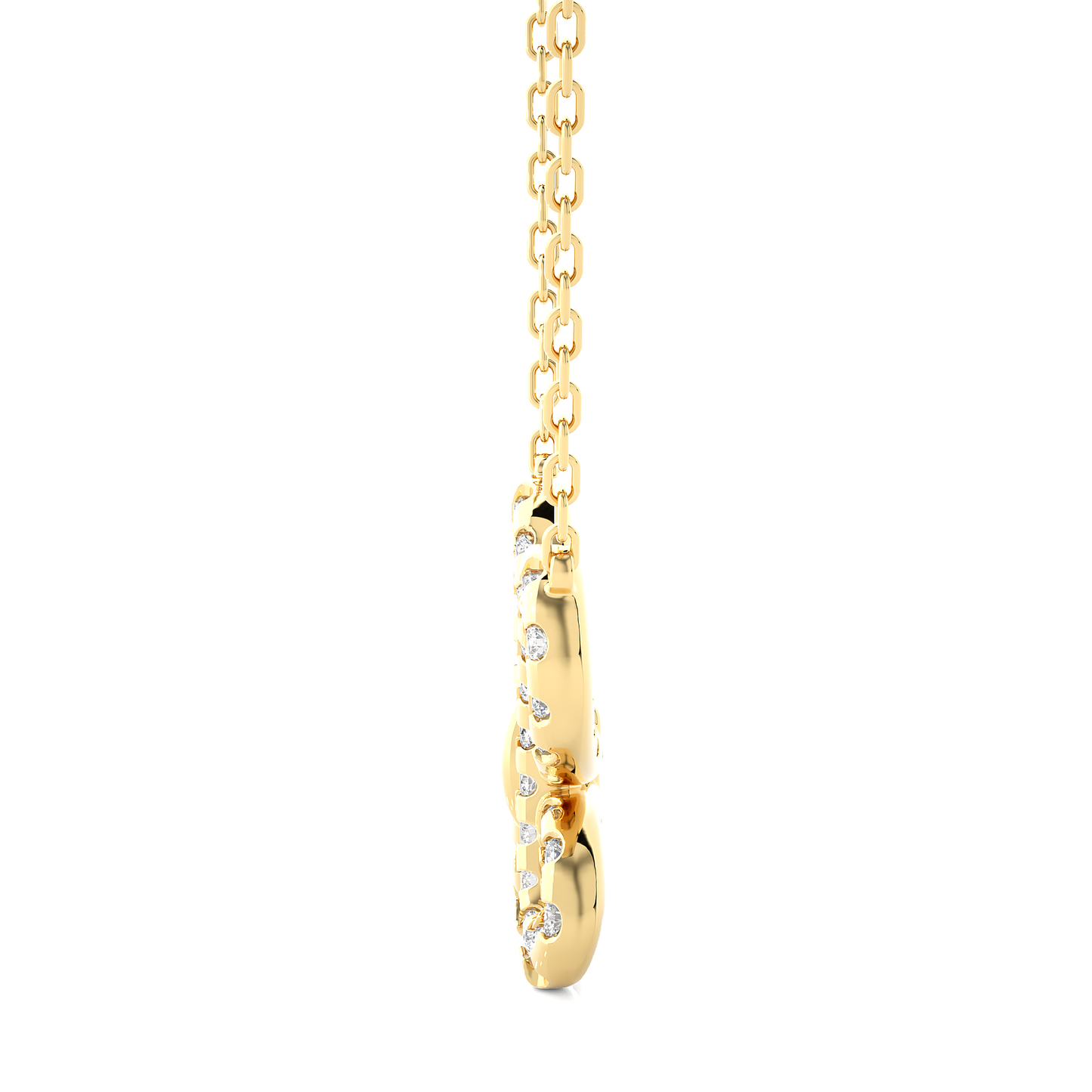 Eternal Butterfly Diamond Pendant