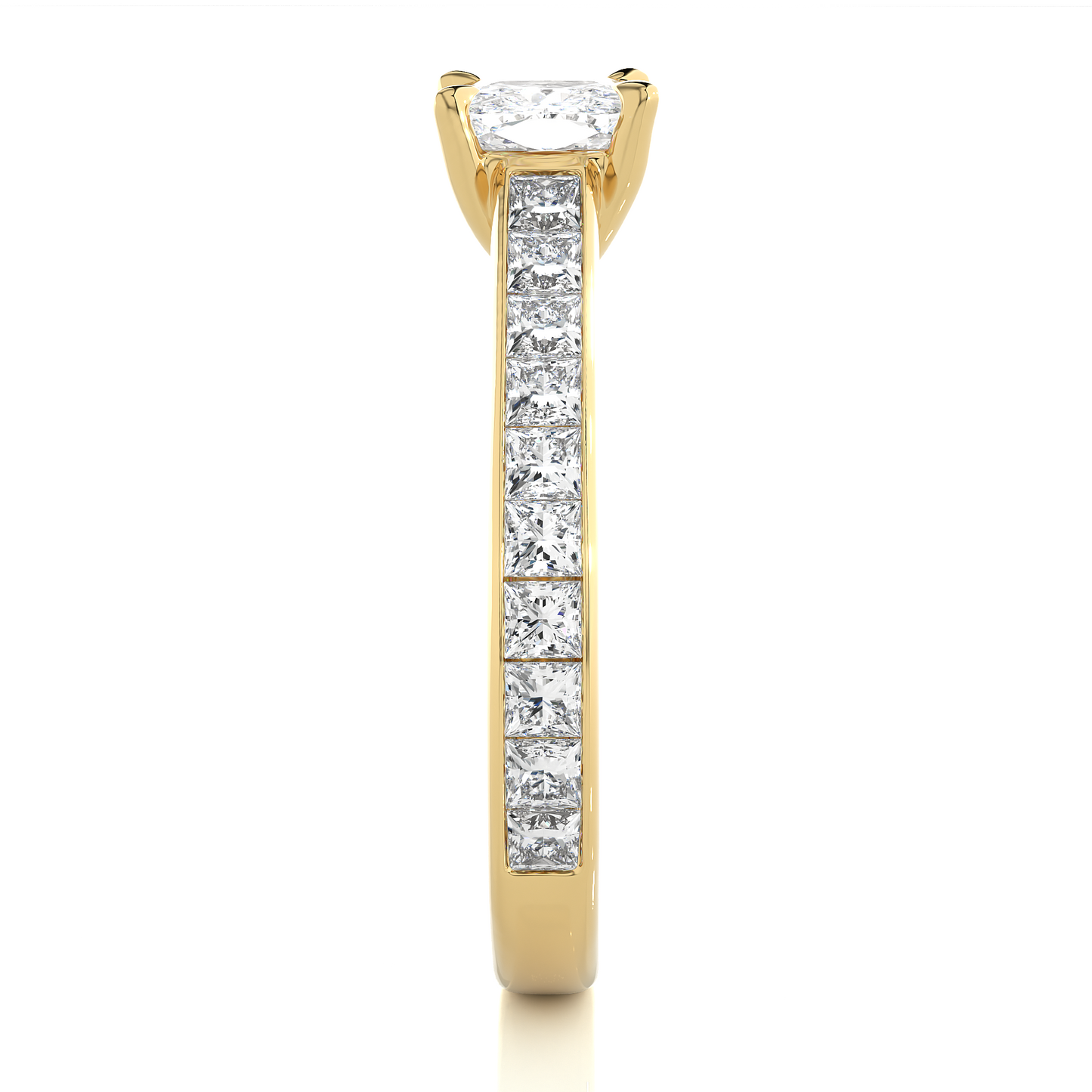 Nebula Cushion Diamond Ring