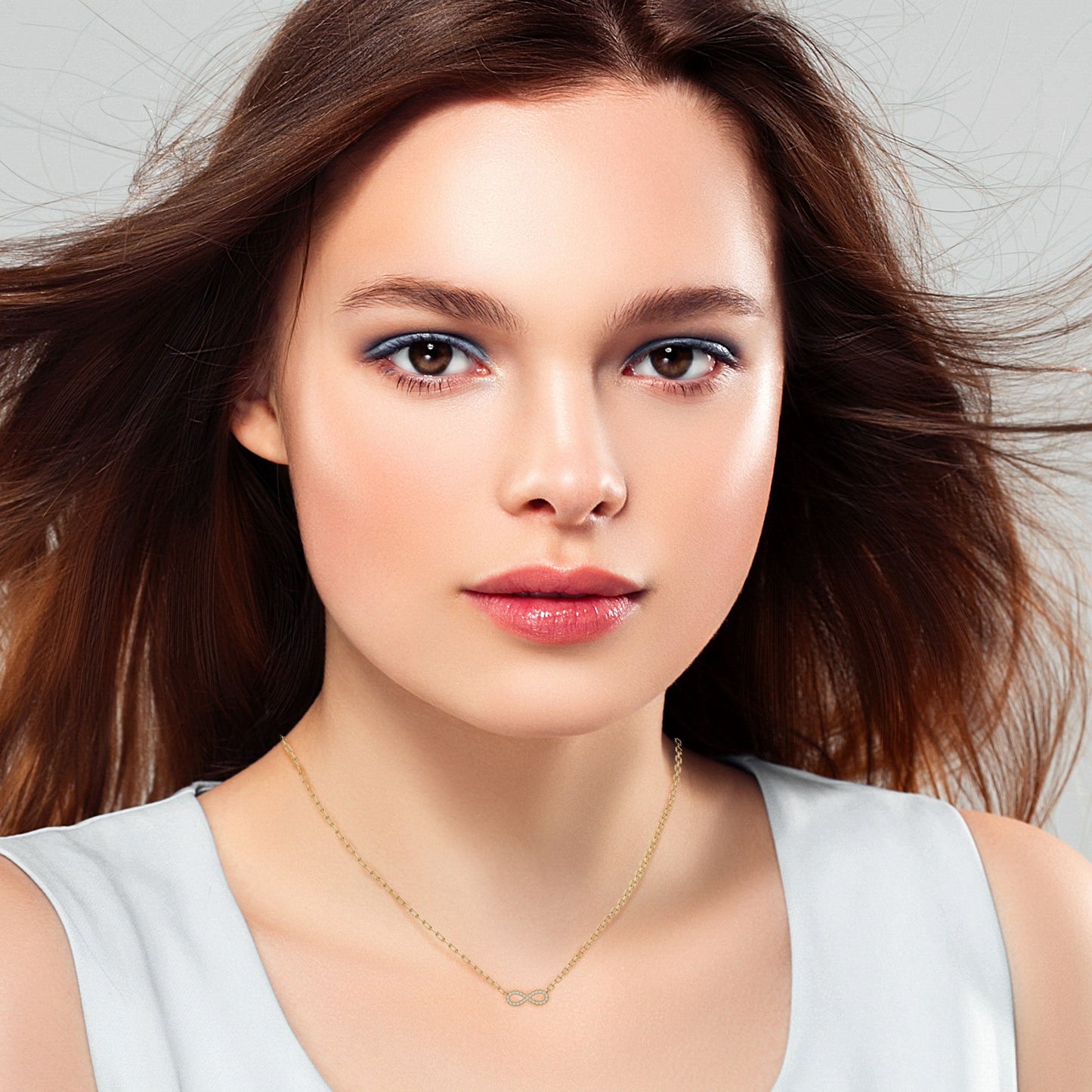 Eternal Round Diamond Pendant