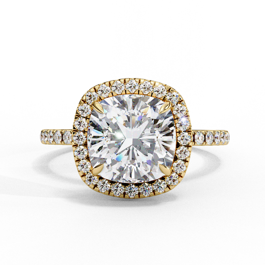 Valentina Cushion Diamond Ring
