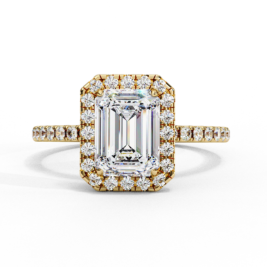 Valentina Emerald Diamond Ring