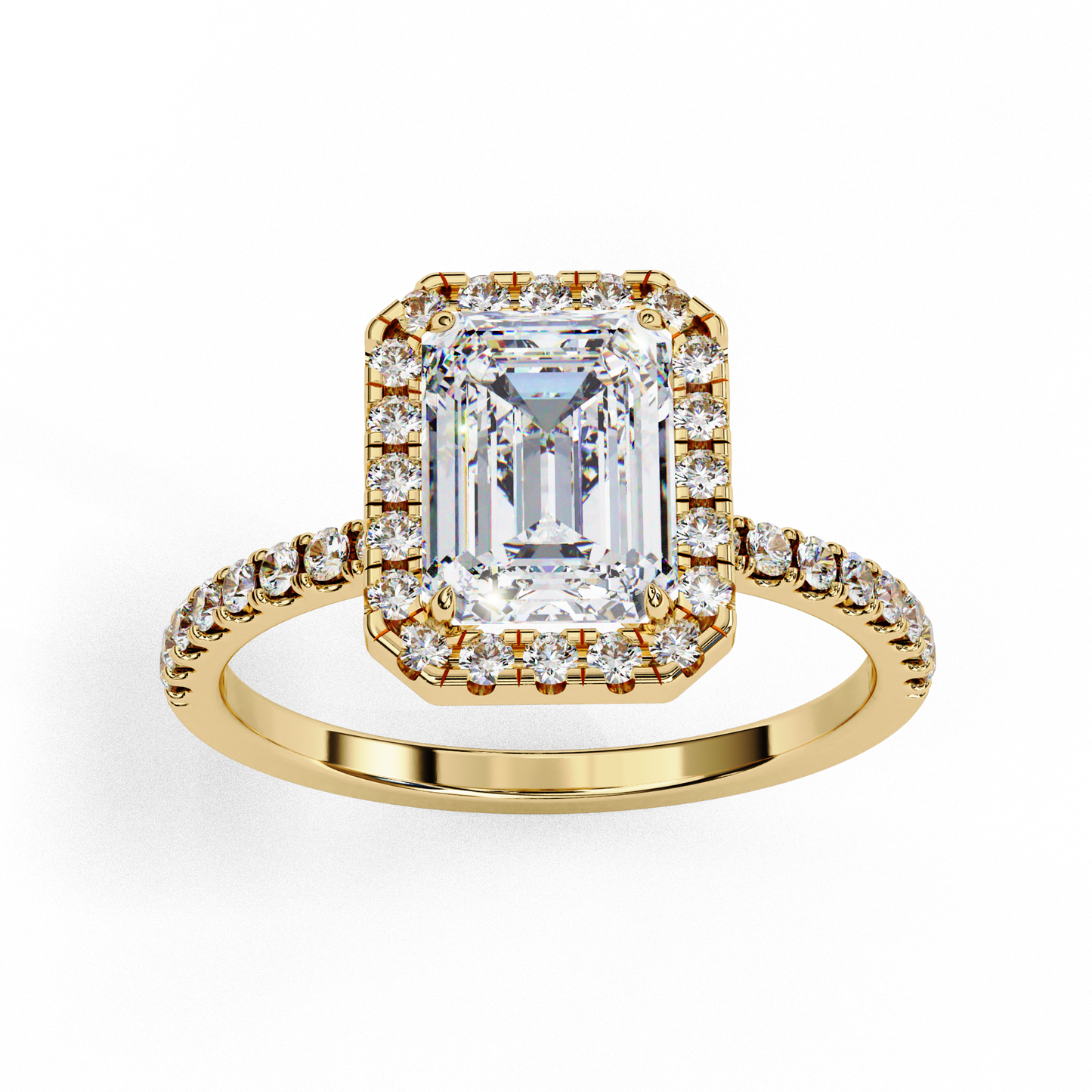 Valentina Emerald Diamond Ring