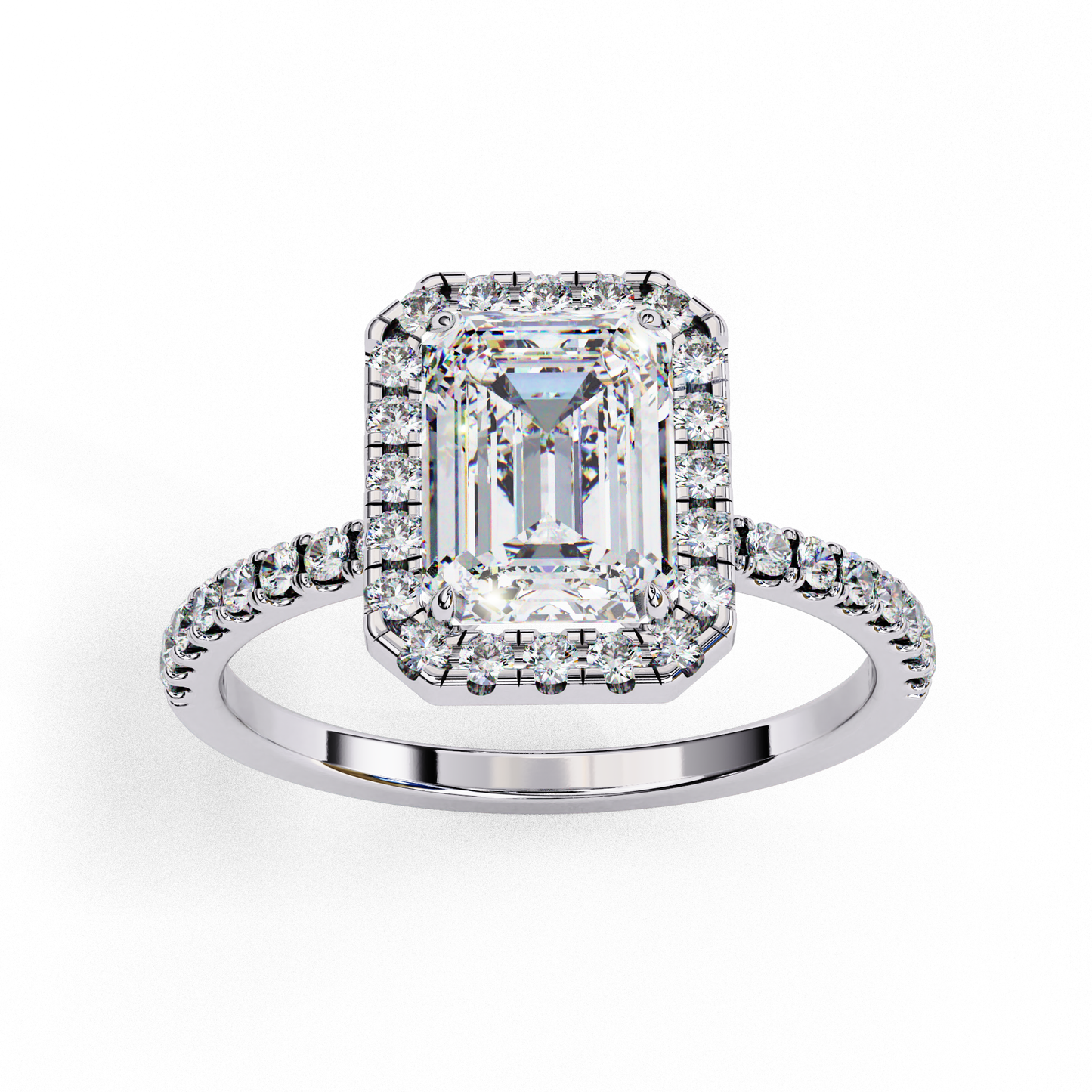 Valentina Emerald Diamond Ring