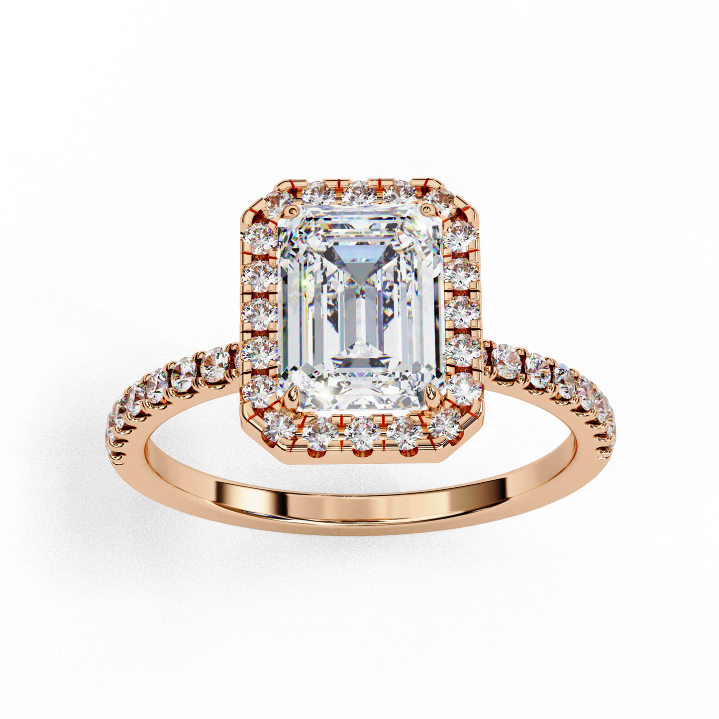 Valentina Emerald Diamond Ring