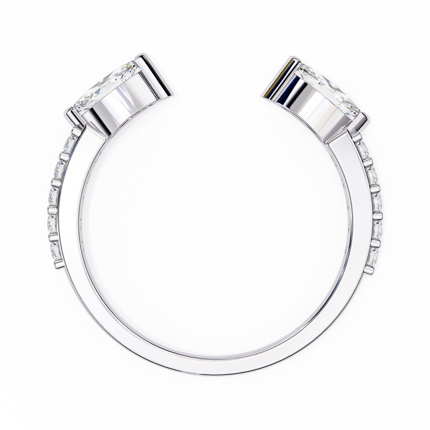 Twinkle (Marquise & Round) Diamond Ring