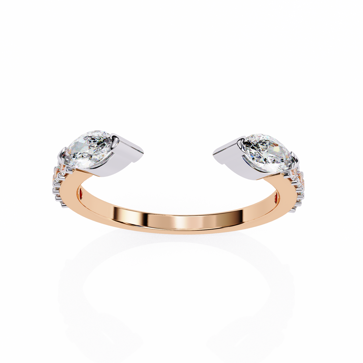 Twinkle (Marquise & Round) Diamond Ring