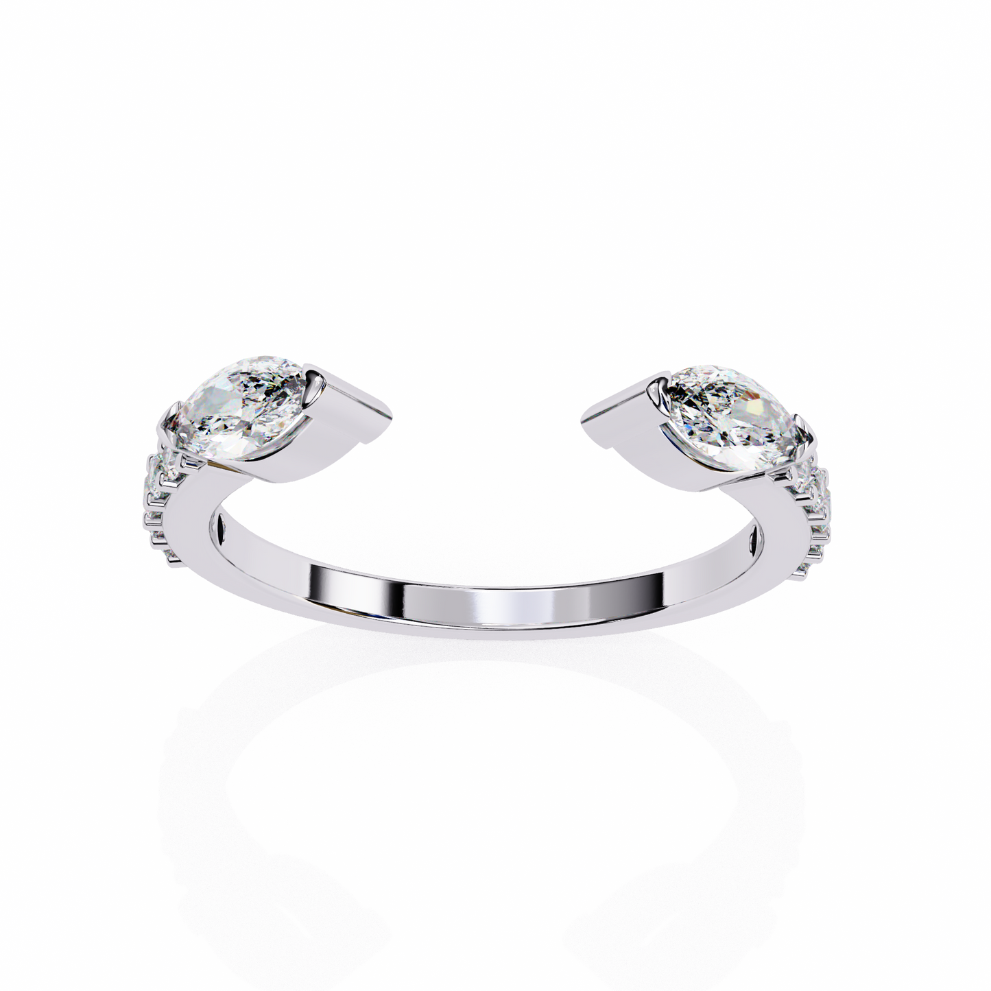 Twinkle (Marquise & Round) Diamond Ring