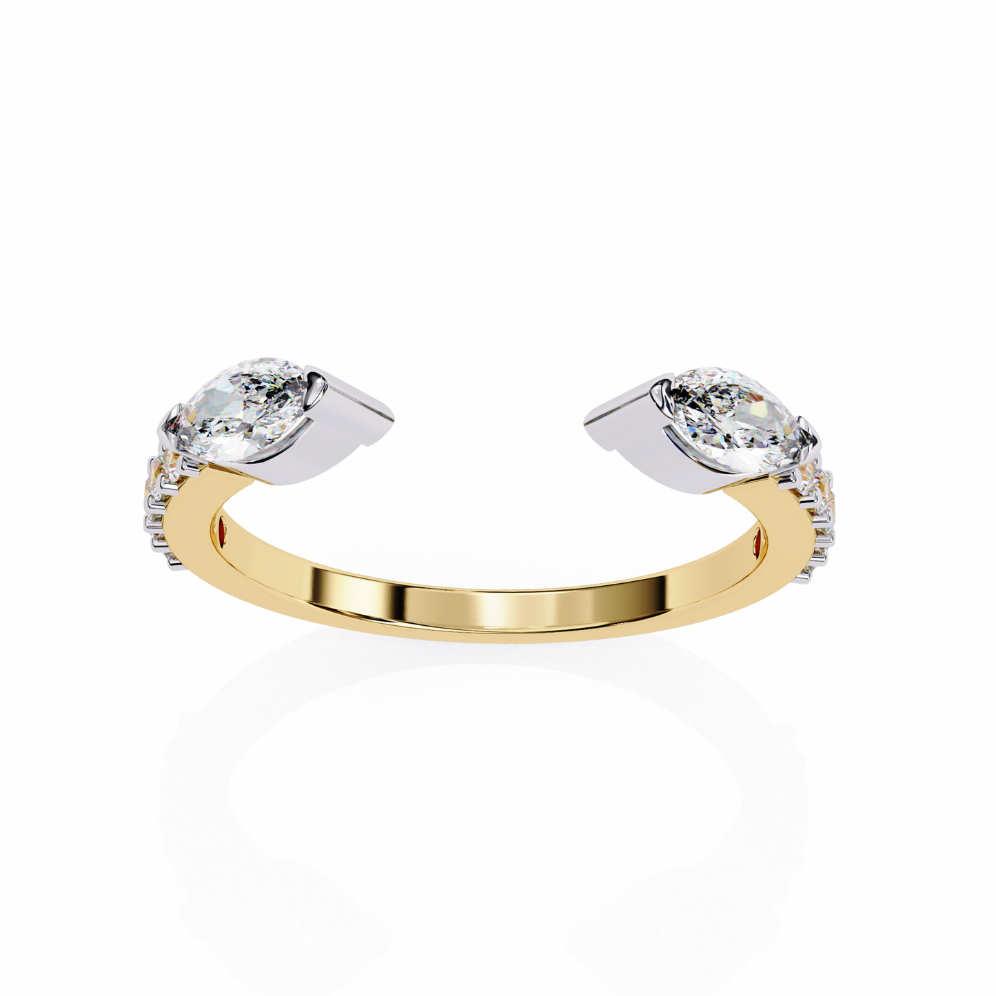 Twinkle (Marquise & Round) Diamond Ring