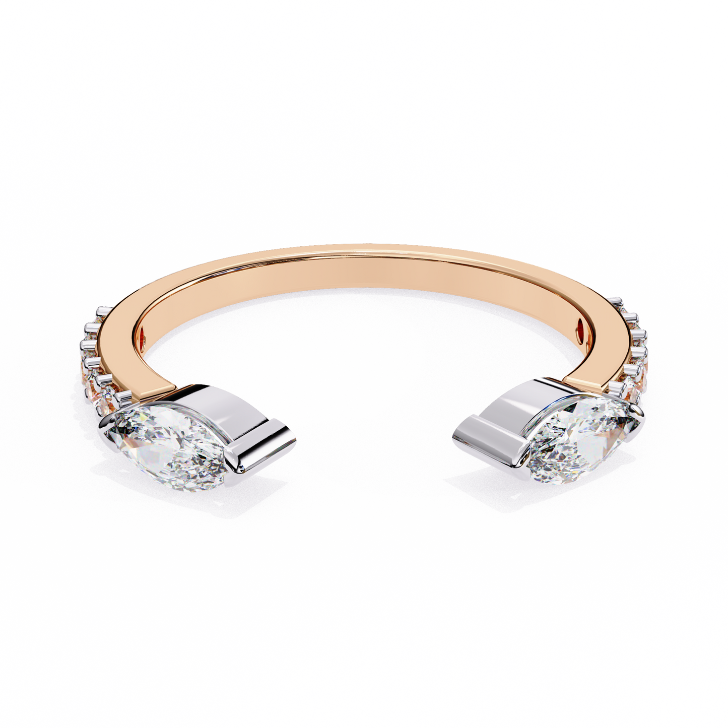 Twinkle (Marquise & Round) Diamond Ring