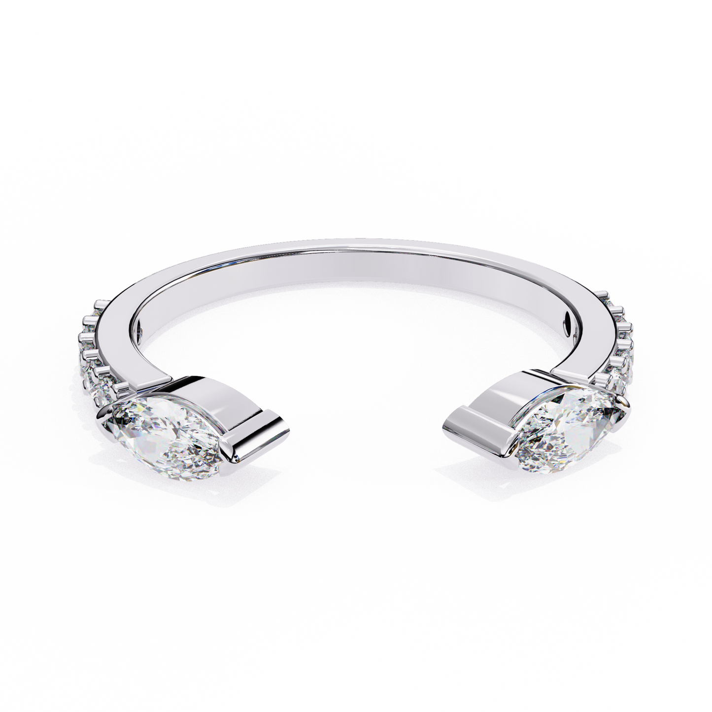 Twinkle (Marquise & Round) Diamond Ring