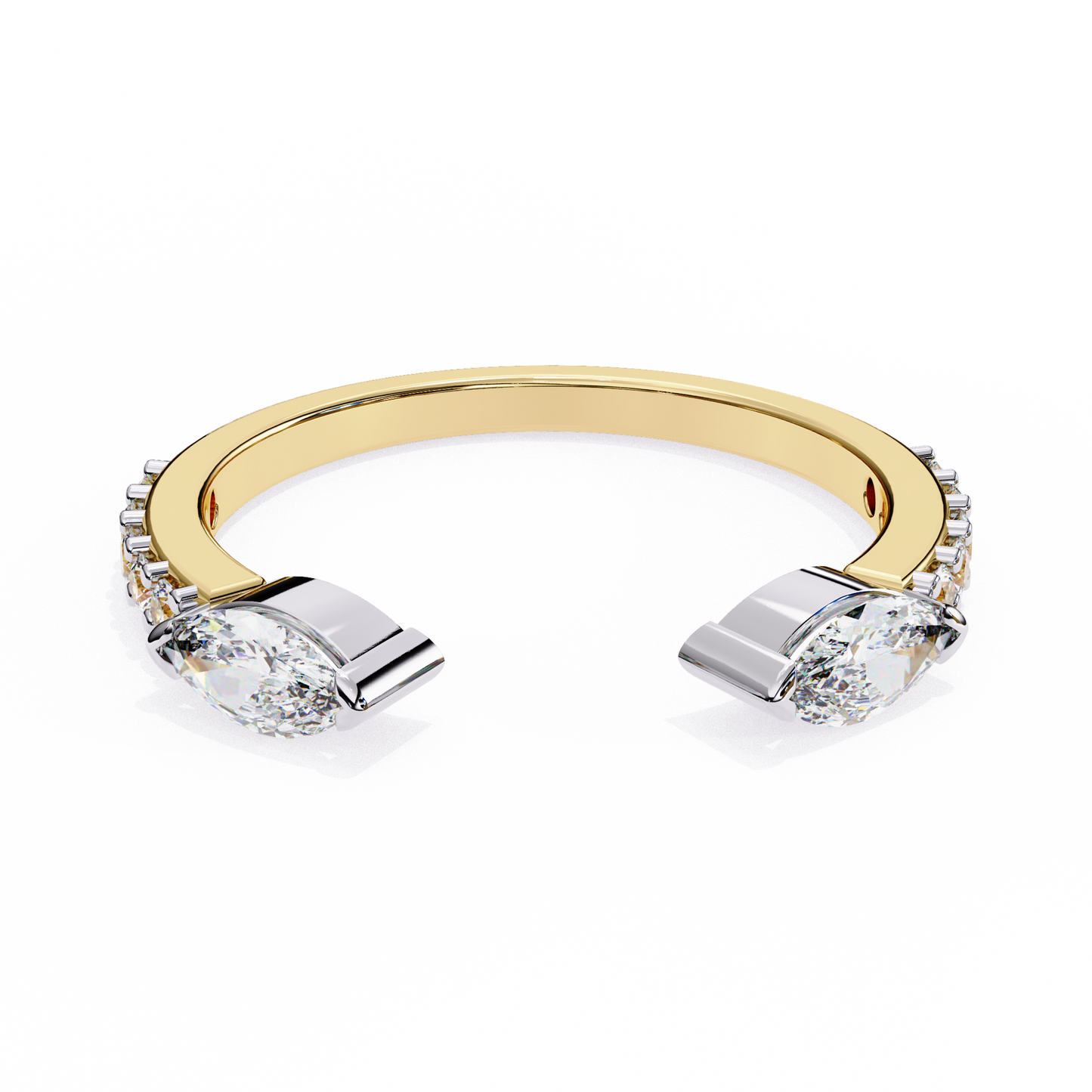 Twinkle (Marquise & Round) Diamond Ring