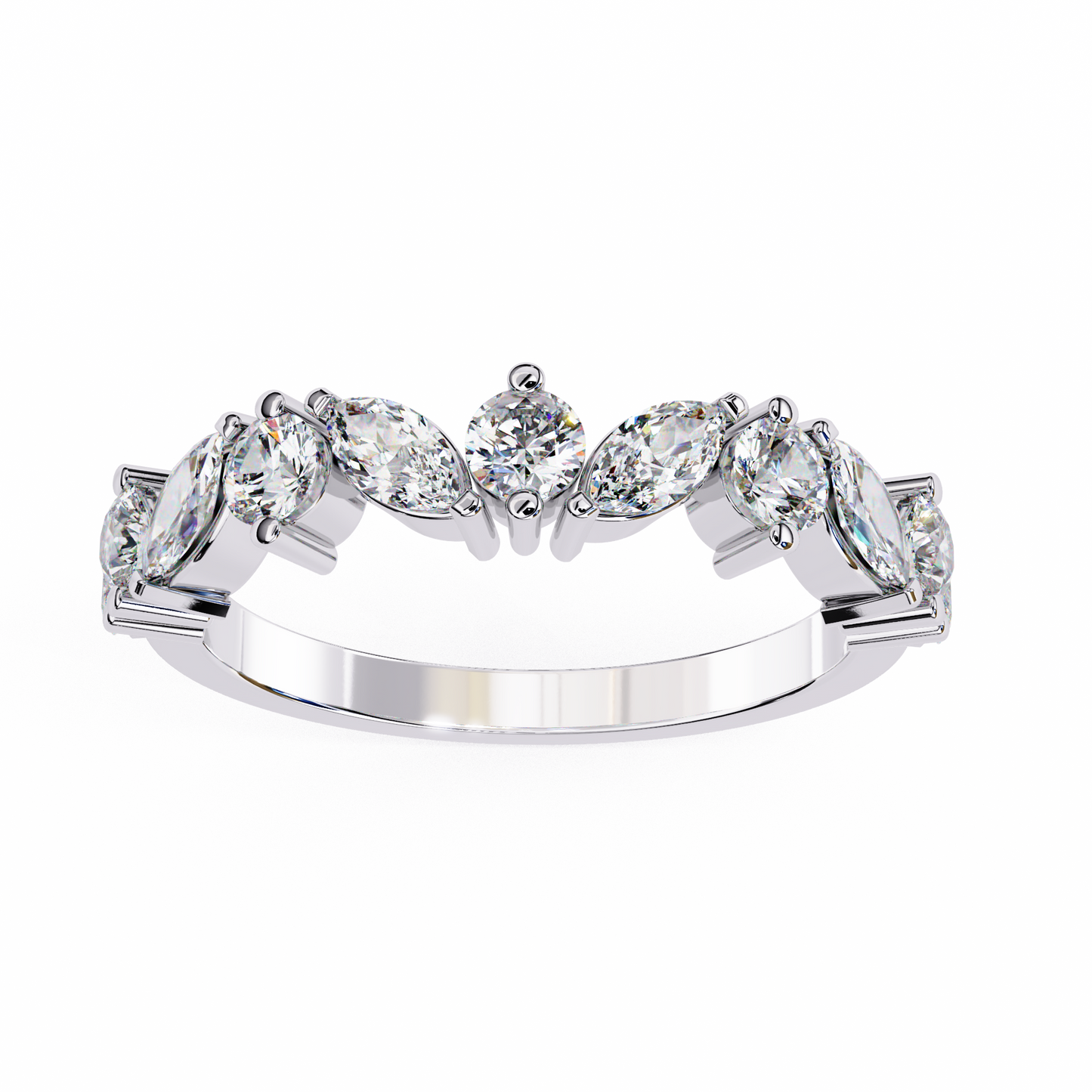 Robin (Marquise & Round) Diamond Ring
