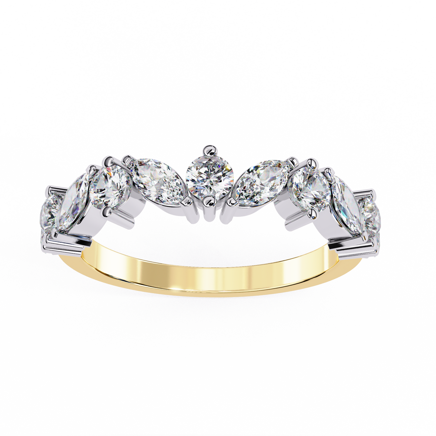 Robin (Marquise & Round) Diamond Ring