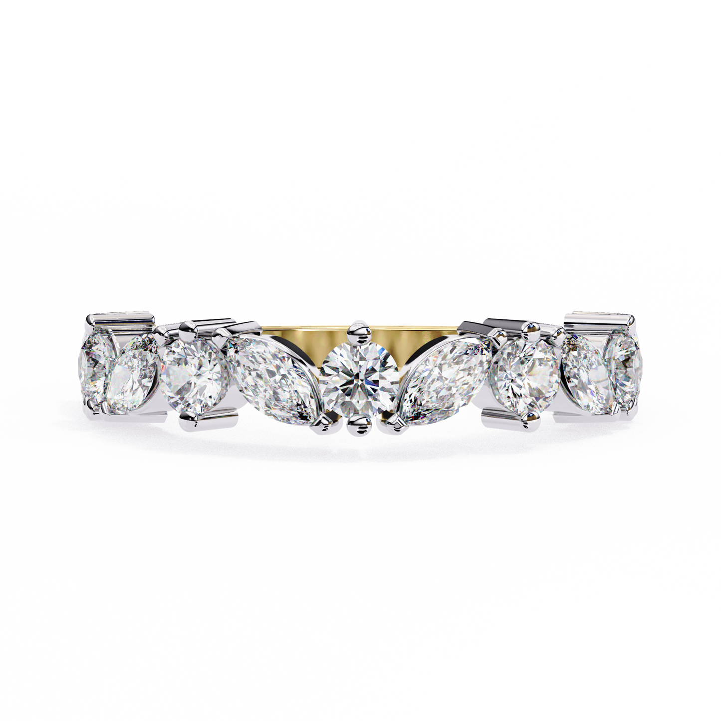 Robin (Marquise & Round) Diamond Ring