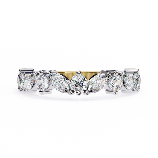 Robin (Marquise & Round) Diamond Ring