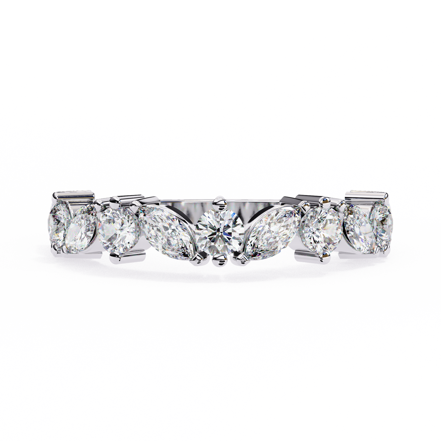 Robin (Marquise & Round) Diamond Ring