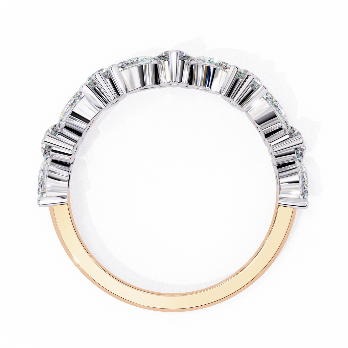 Robin (Marquise & Round) Diamond Ring
