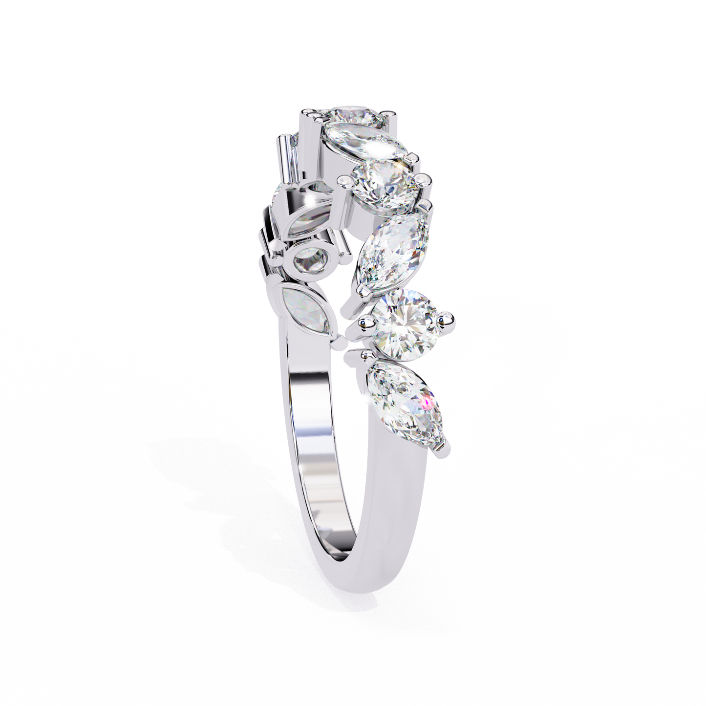 Robin (Marquise & Round) Diamond Ring