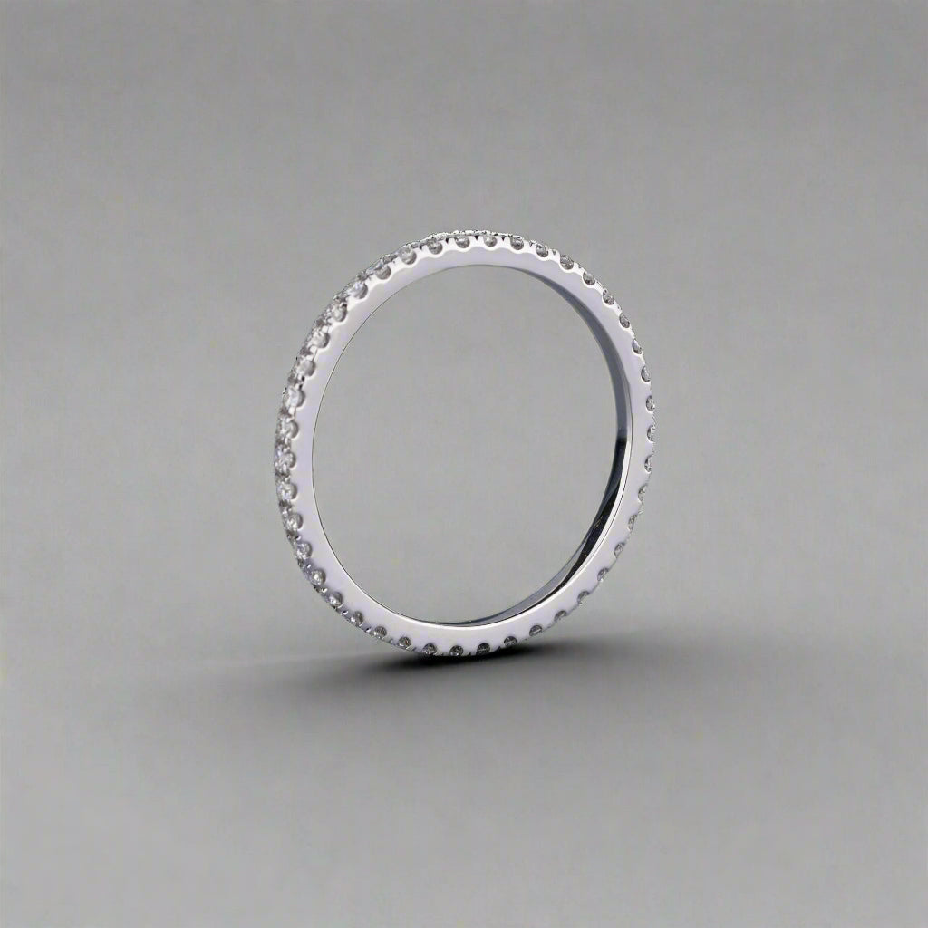 Simple Diamond Eternity Band