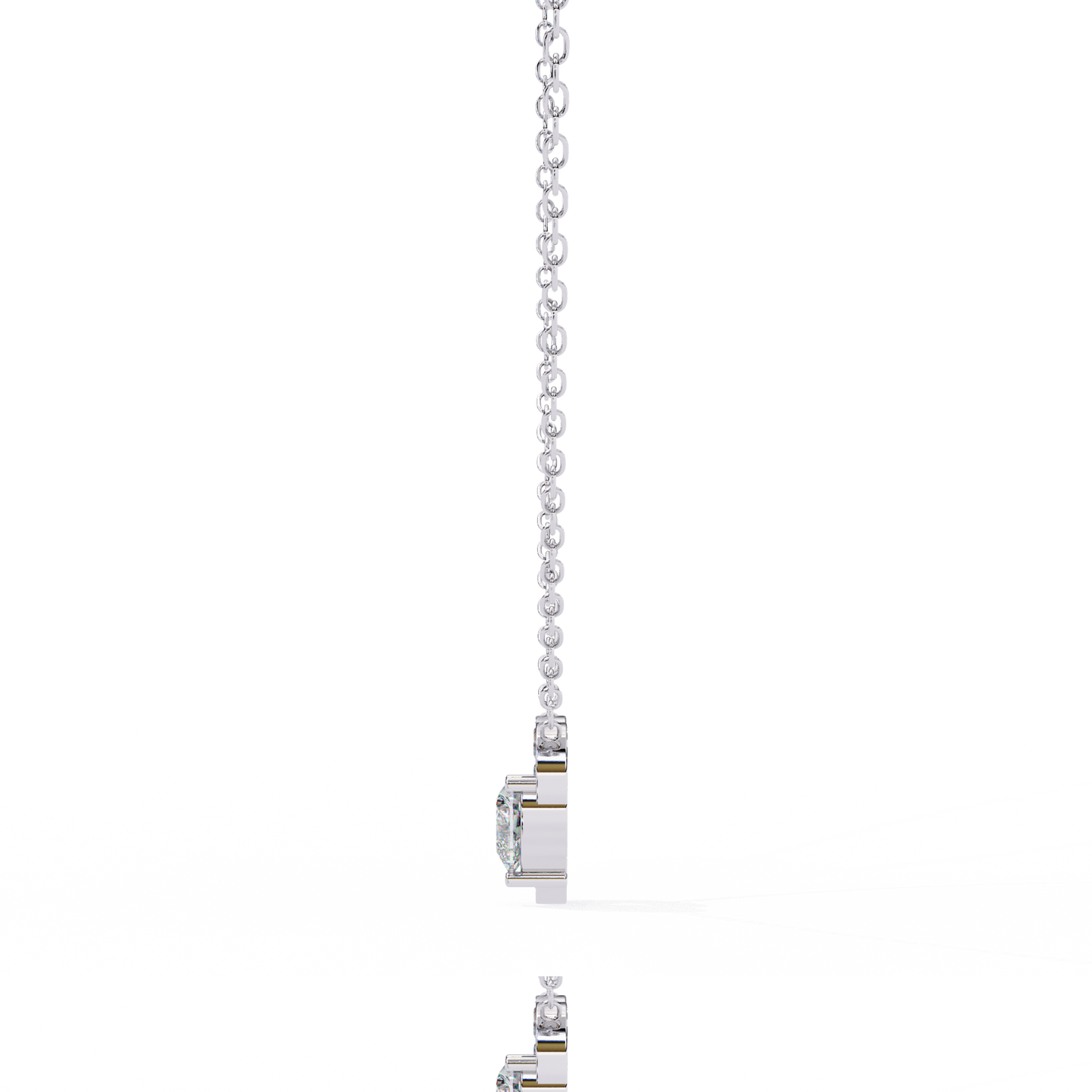 Bound Heart Diamond Pendant