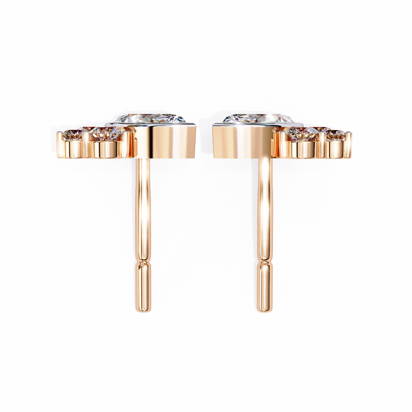 Flare Marquise Diamond Earrings