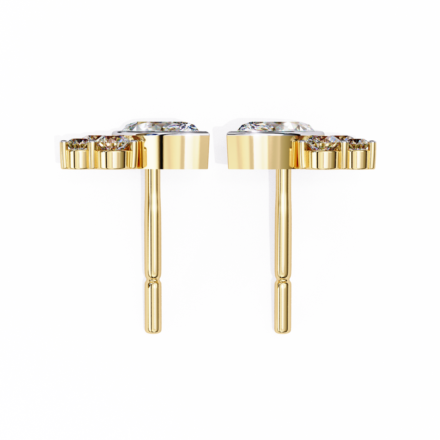 Flare Marquise Diamond Earrings