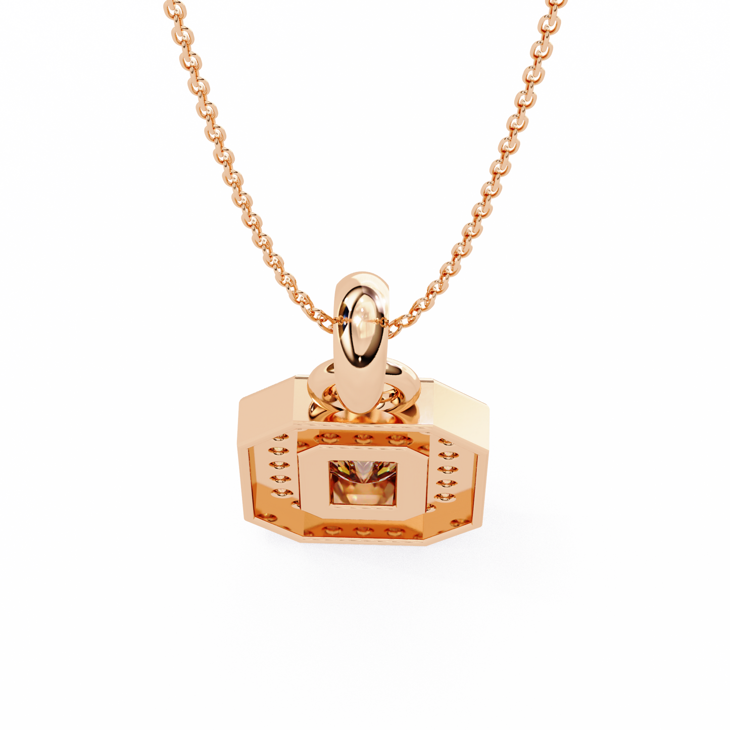 Aura Emerald Diamond Pendant (Chain Sold Separately)