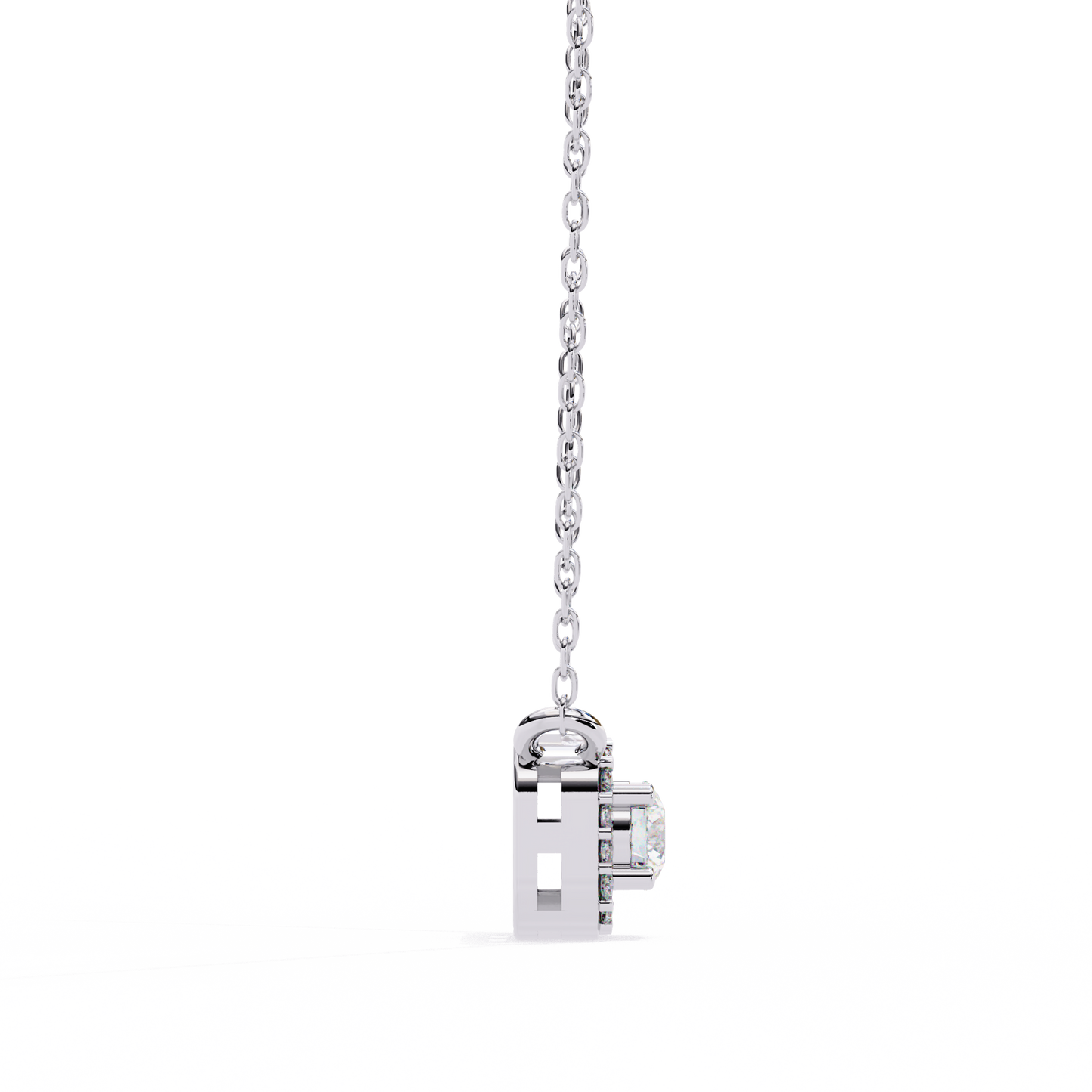 Celestial Cushion Diamond Pendant