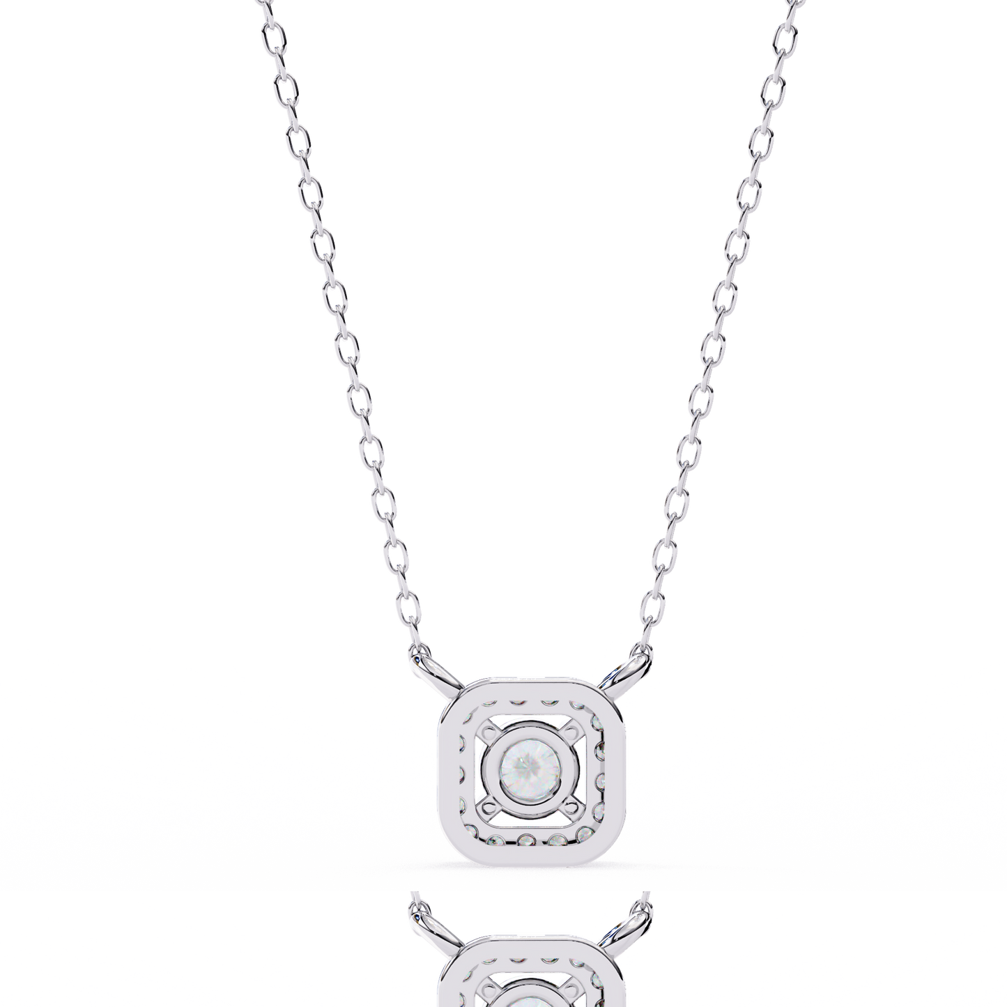 Celestial Cushion Diamond Pendant