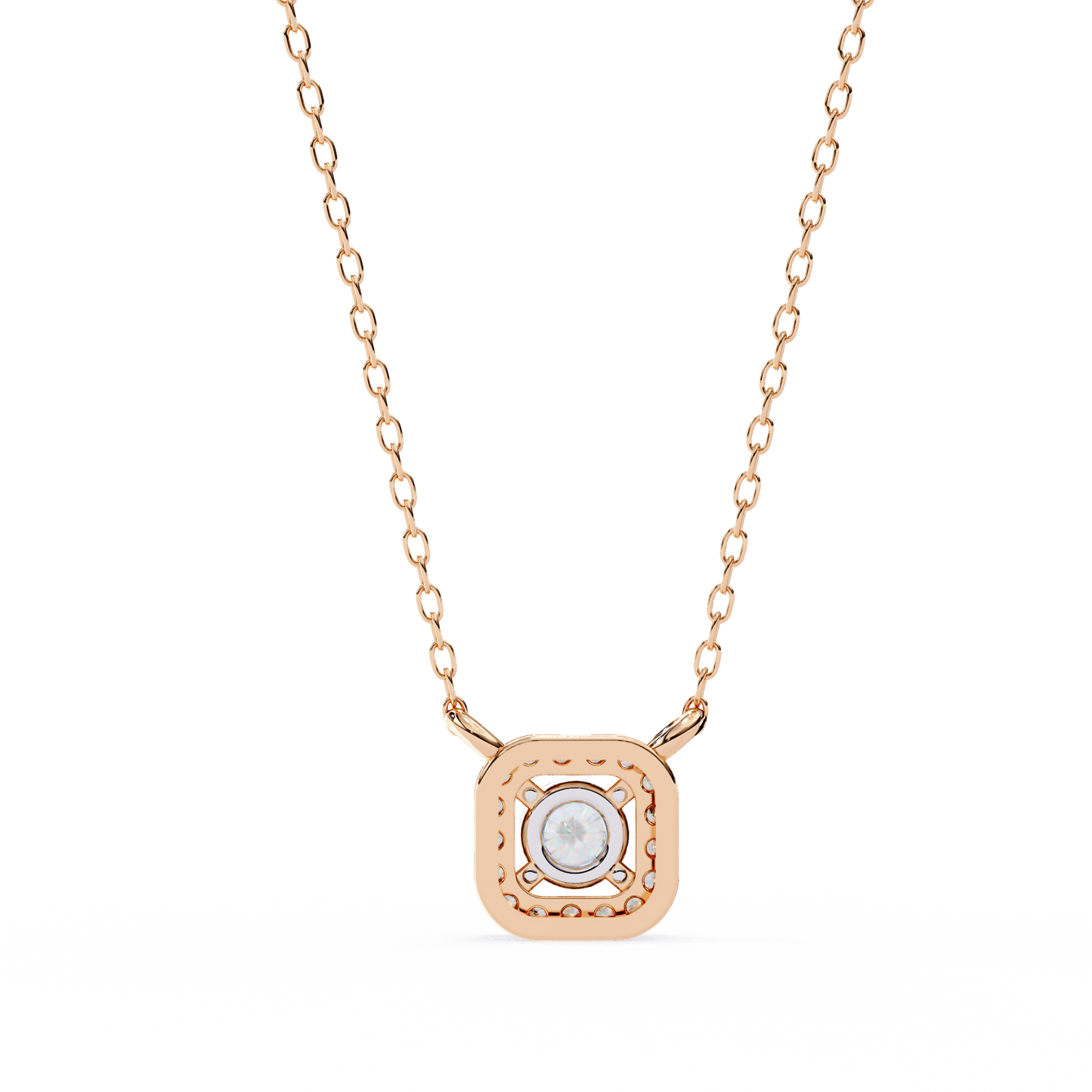 Celestial Cushion Diamond Pendant