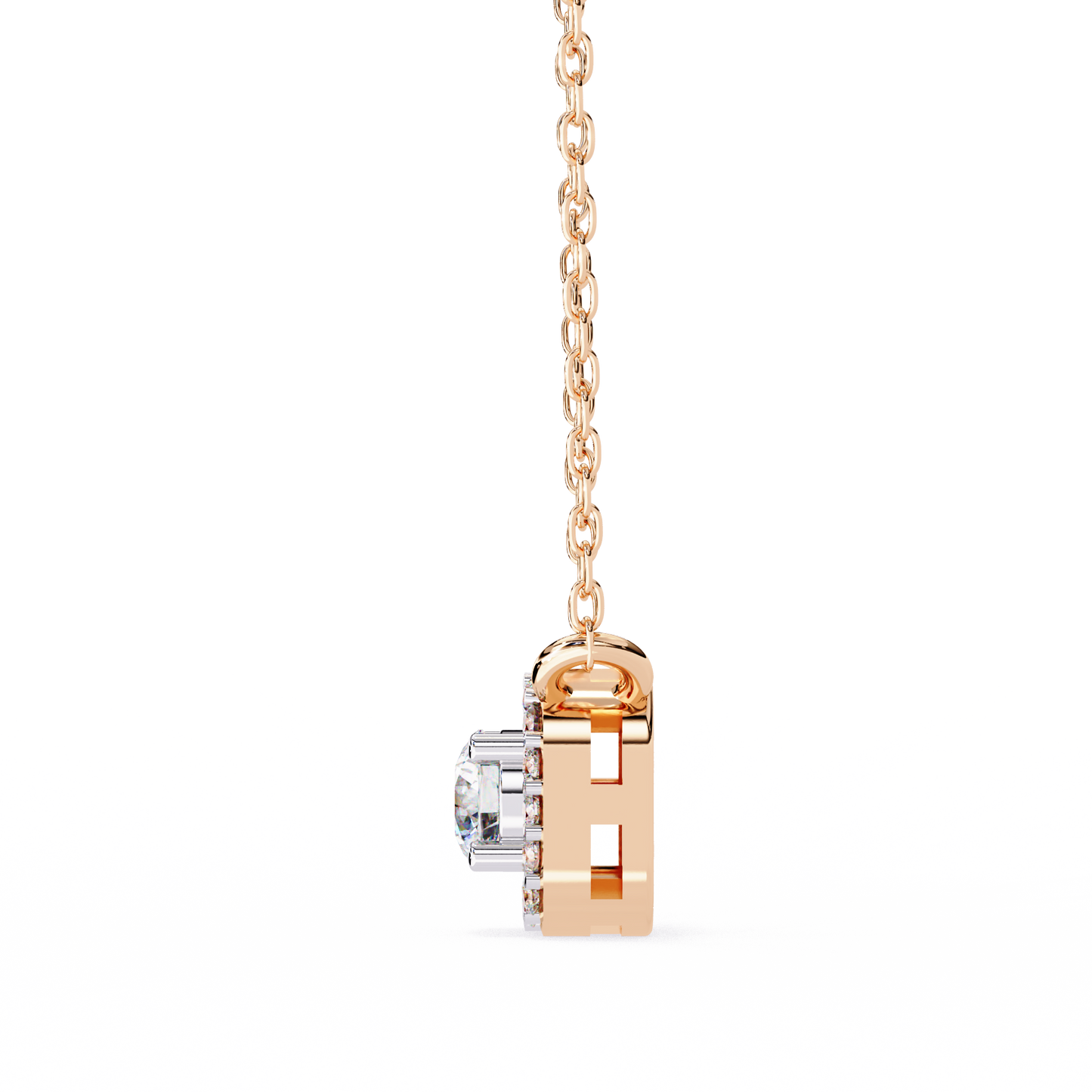 Celestial Cushion Diamond Pendant