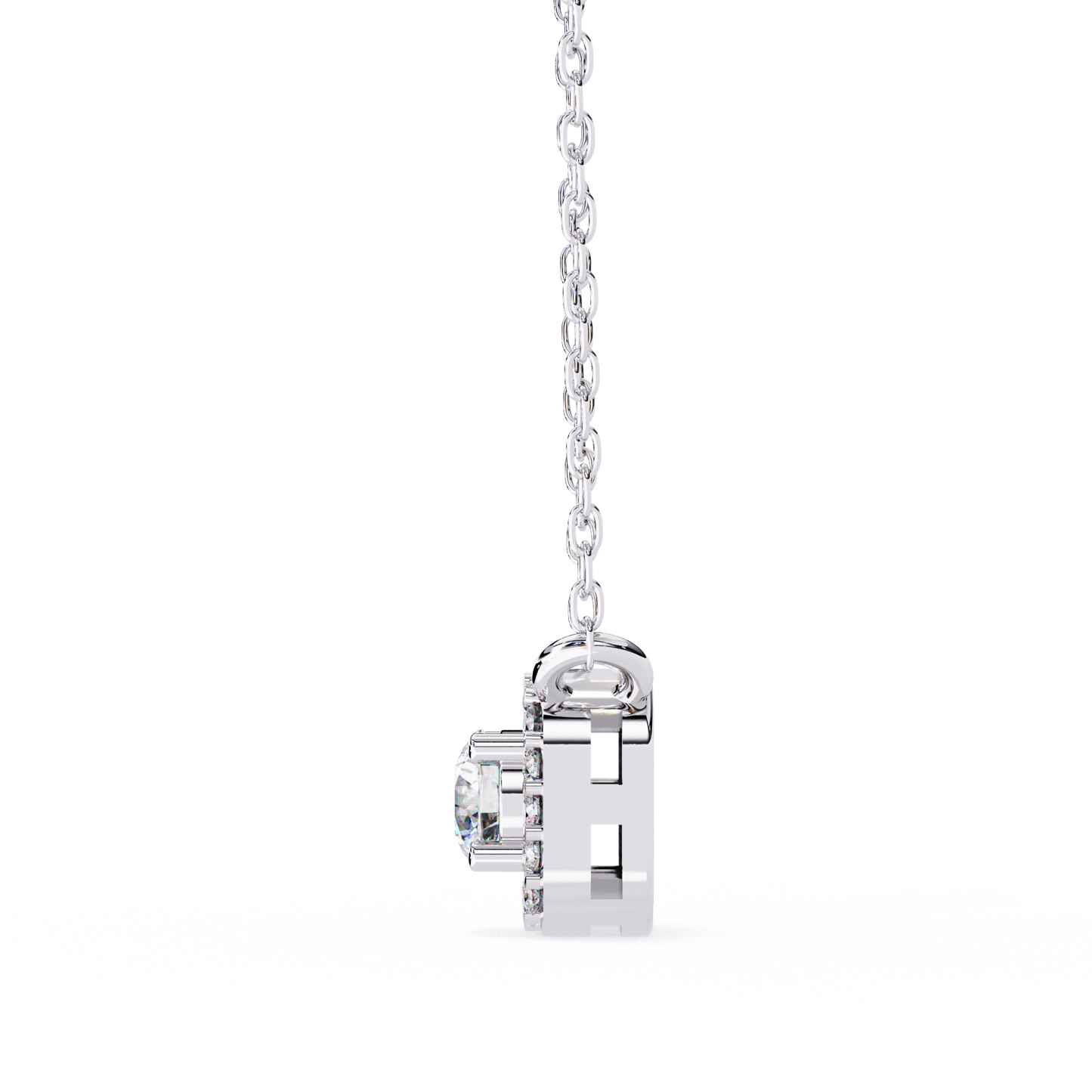 Celestial Cushion Diamond Pendant