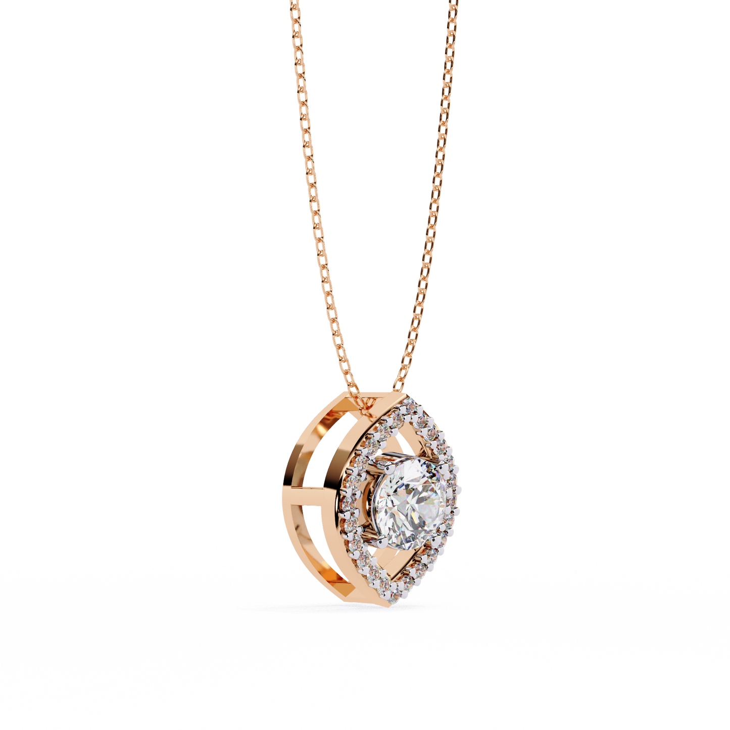 Celestial Eye Diamond Pendant (Chain Sold Separately)