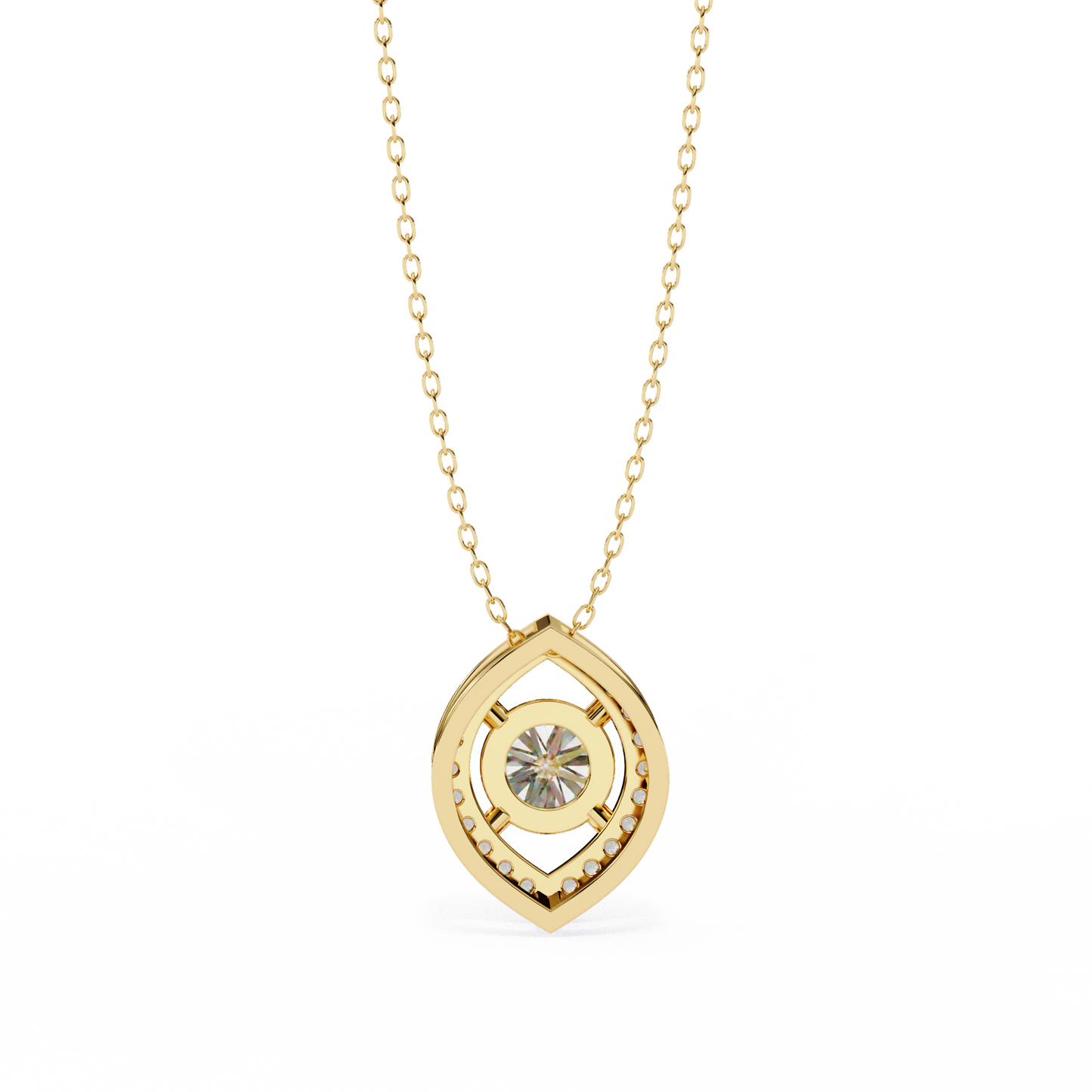 Celestial Eye Diamond Pendant (Chain Sold Separately)
