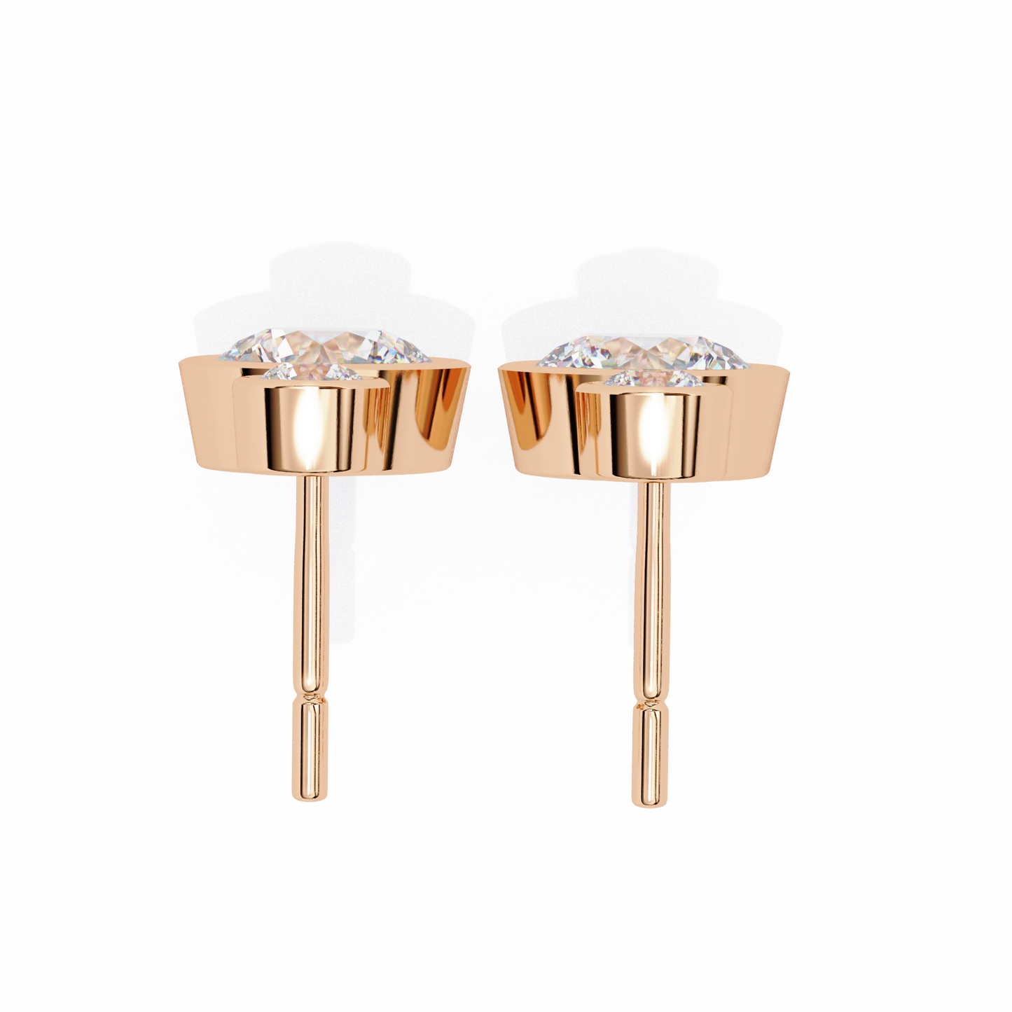 Evoke Drop Diamond Earrings